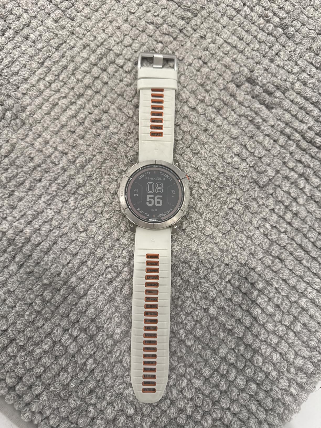Garmin fenix 7X Pro Solar, Multisport GPS Smartwatch, Built-in Flashlight, Solar Charging Capability, Black customer photo 1