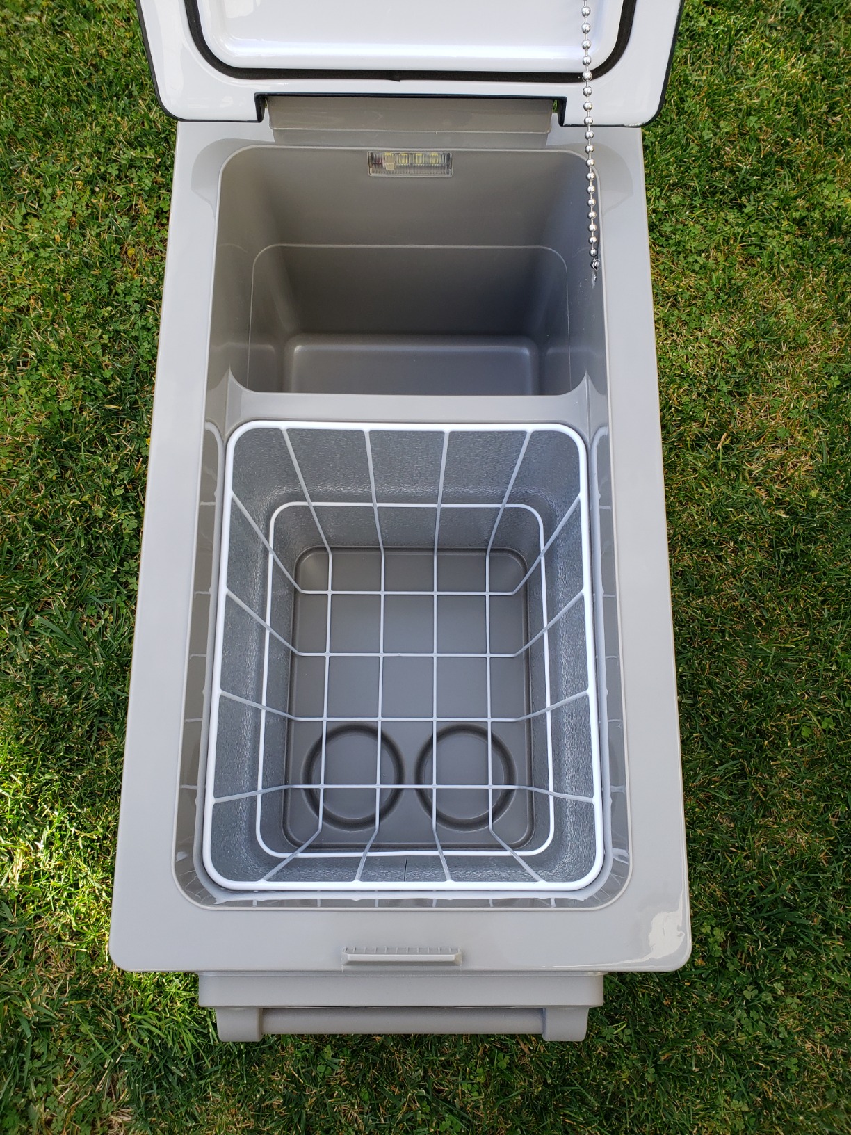 EUHOMY 12 Volt Refrigerator, 48QT(45L) Electric Cooler, 12V Fridge APP Control, 12V Cooler -4℉~68℉, Portable Freezer 12/24V DC 100-240V AC for Camping, Travel, Truck, Home customer photo 2
