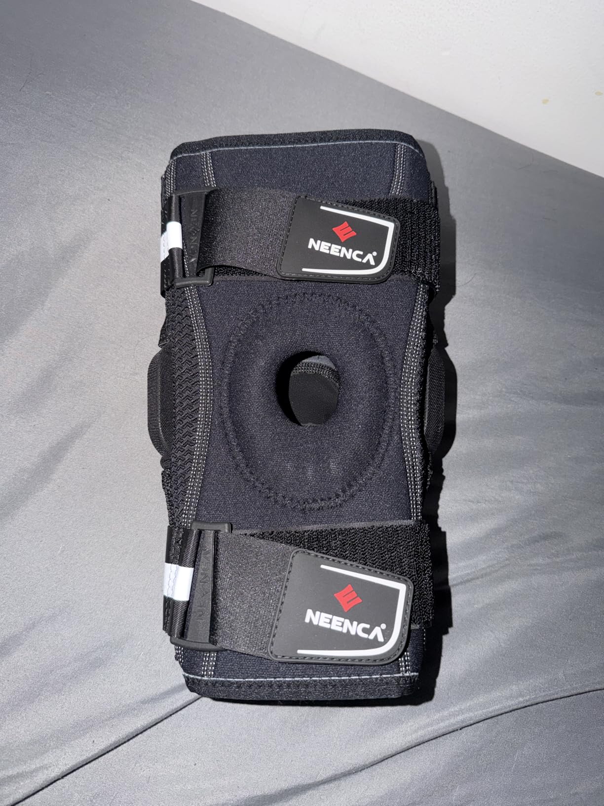 NEENCA Professional Knee Brace for Knee Pain, Adjustable Hinged Knee Support with Removable Side Stabilizers, Strong Stability for Joint Pain Relief, Arthritis, Meniscus Tear, ACL, PCL, Runner, Sports customer photo 2