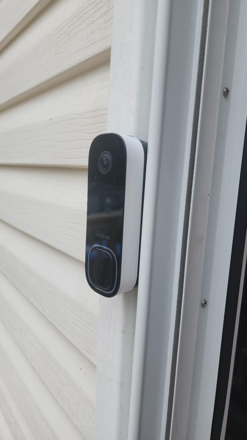 ecobee Smart Video Doorbell Camera (Wired) - HD Camera, Smart Security, Night Vision, Person and Package Sensors customer photo 2