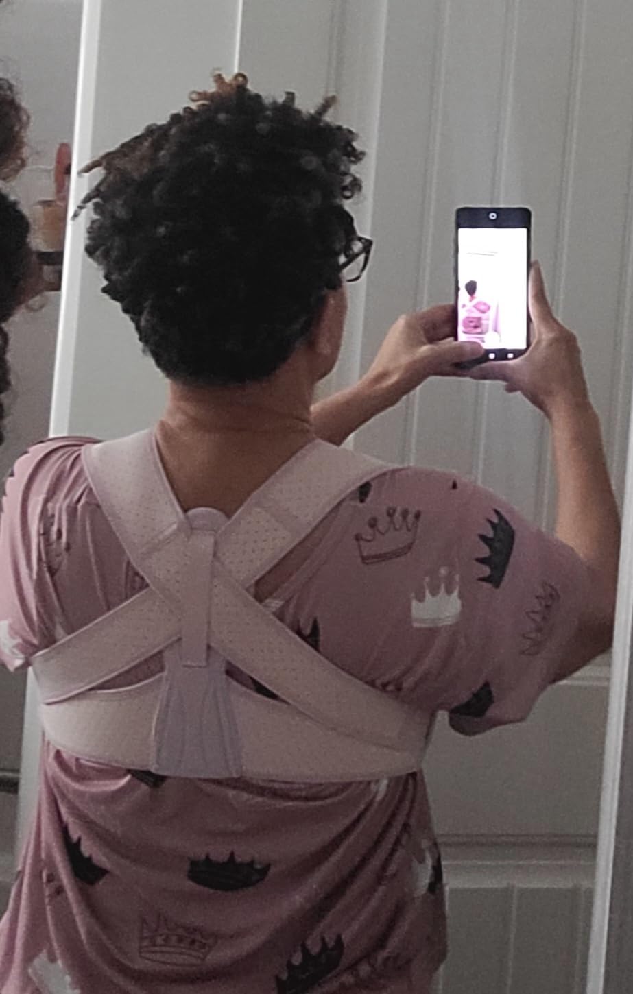 NLNYCT Posture Corrector For Women, Adjustable Back Brace For Posture, Back Posture Corrector Providing Pain Relief From Lumbar, Neck, Shoulder, And Clavicle customer photo 1