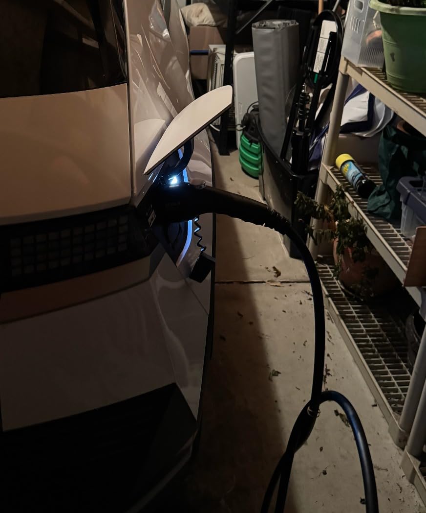 Grizzl-E Mini Connect Level 1-2 Portable Electric Vehicle (EV) Charger up to 40 Amp, UL Certified, Indoor/Outdoor Electric Car Fast Charging Station, NEMA 14-50 Plug, 25 feet Cable, J1772 Connector customer photo 2