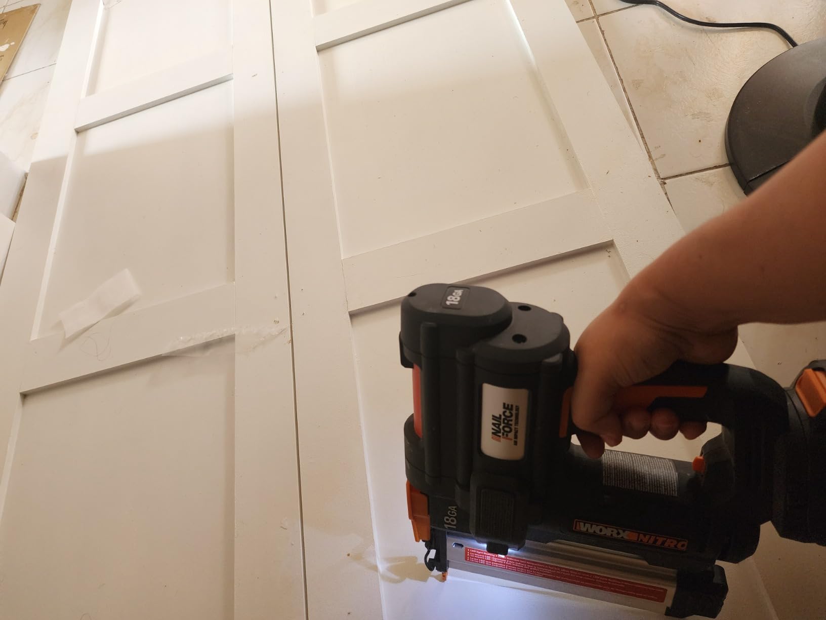 Worx Nitro 20V 18GA Cordless Brad Nailer (WX842L) PowerShare - Battery, Charger Included customer photo 2