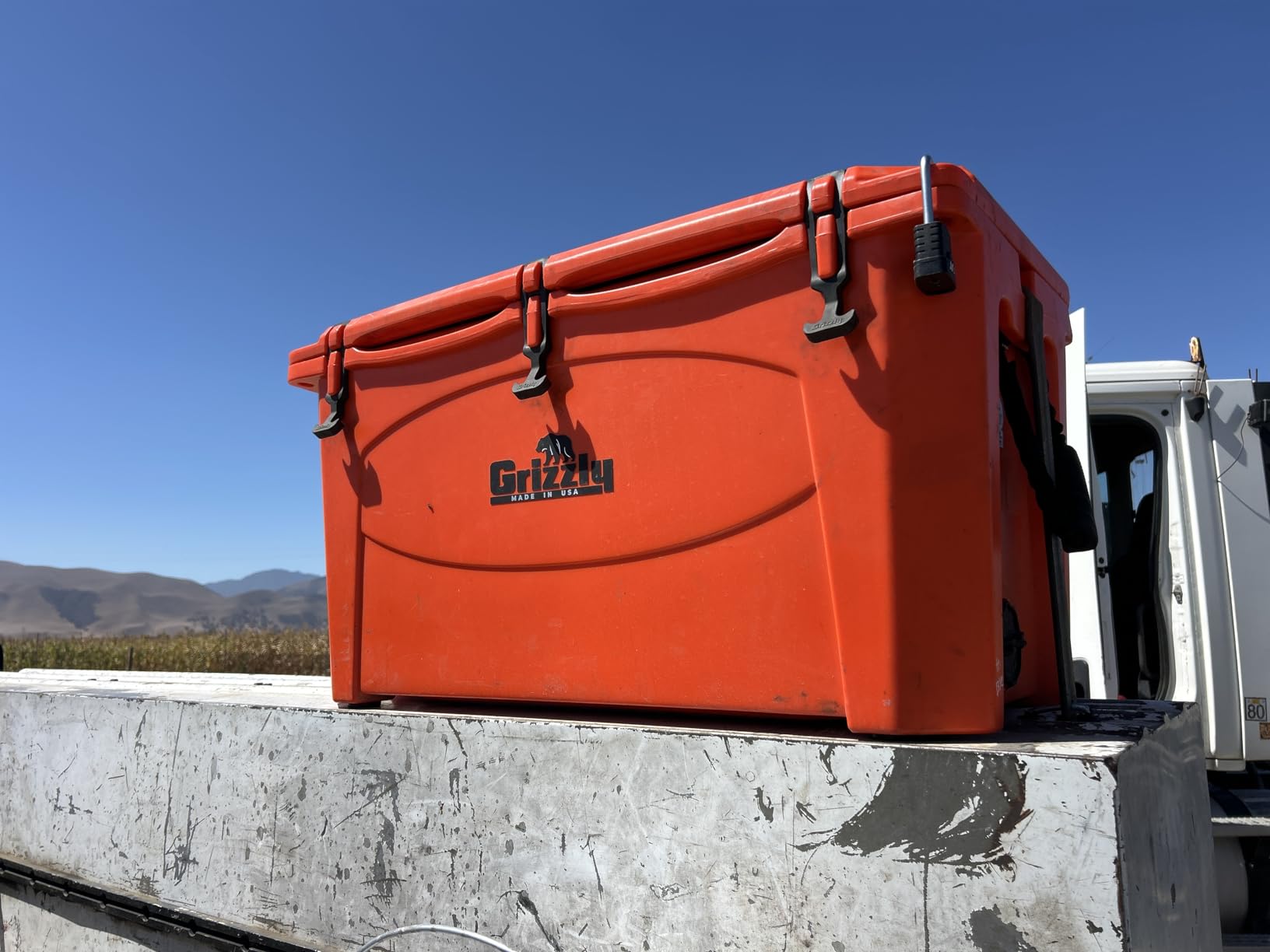 Grizzly 100 Cooler | 100 qt Ice Chest Durable Rotomolded Insulated | Made in USA | Warranty for Life | For Beach Boat Camping Fishing Hunting customer photo 1