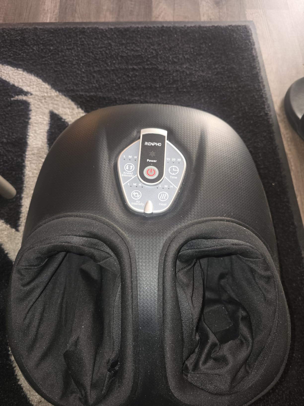 RENPHO Foot Massager Machine with Heat [2026 Upgraded], Shiatsu Foot Massager for Plantar Fasciitis, Cordless Control, FSA Eligible HSA Store Eligible Massager customer photo 2