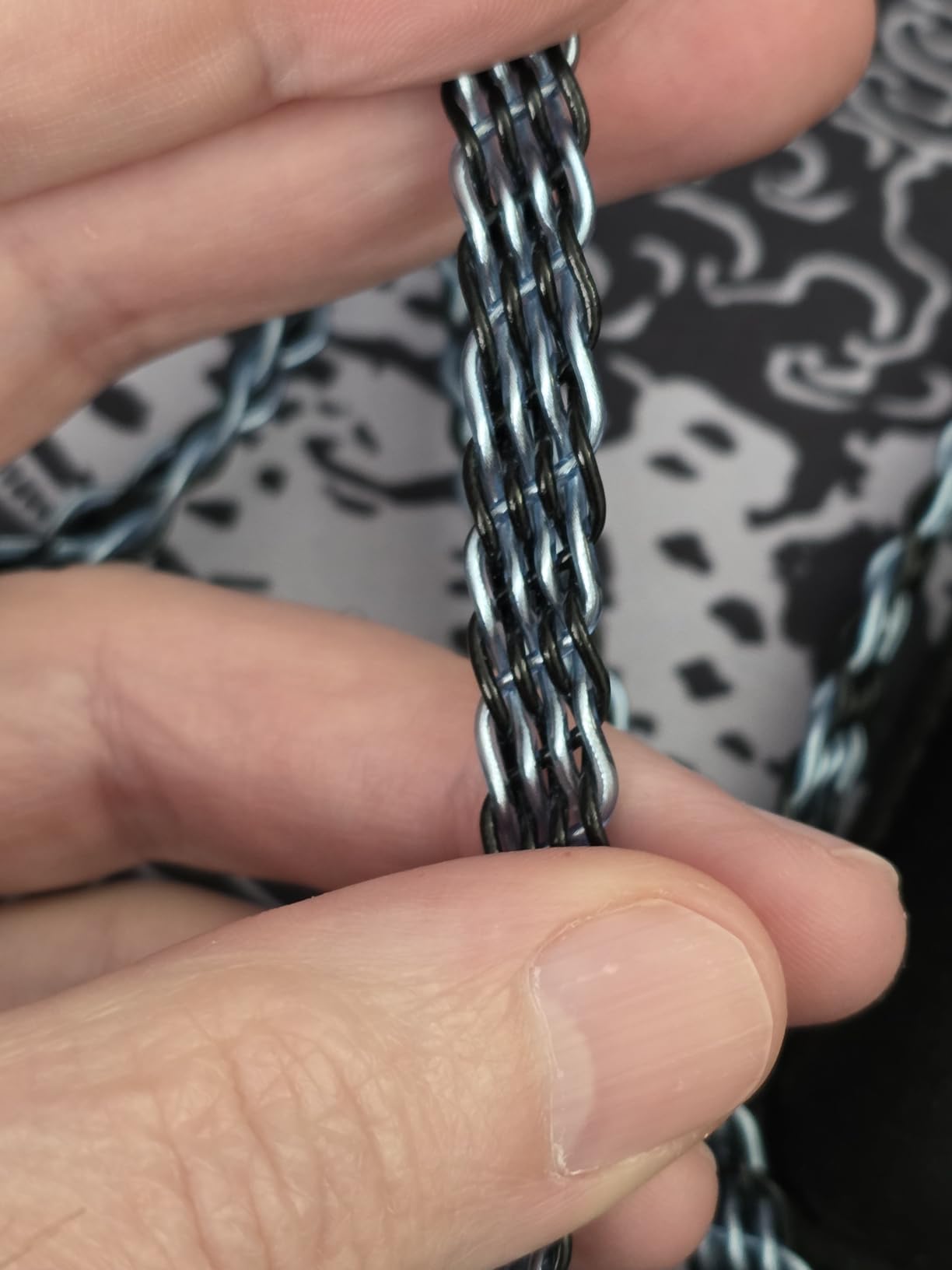 IEM 4.4mm Balanced Cable, 8-Strand Headphone Cable, 4ft+/1.3Meter Long in Ear Monitor Wire, 5N OCC Silver-Plated, for 0.78mm 2Pin IEMs Balanced Cable (4.4mm to Dual 2-PIN 0.78 Male Version) customer photo 1
