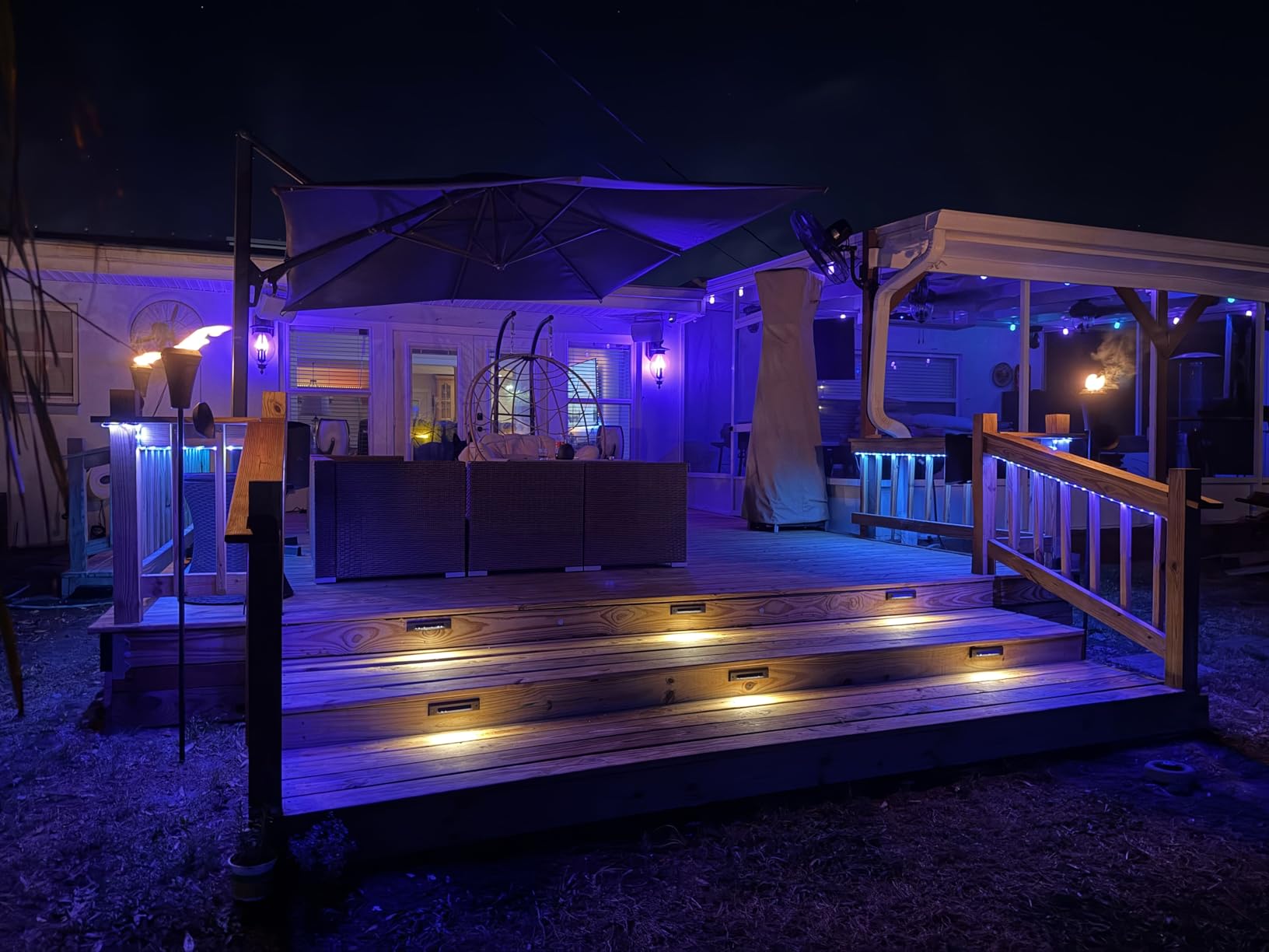 Govee Outdoor LED Strip Lights, 98.4ft Smart Outdoor Lights Work with Alexa and Google Assistant, App Control, IP65 Waterproof, RGBIC Lights for Patio, Eave, Party Decorations customer photo 2