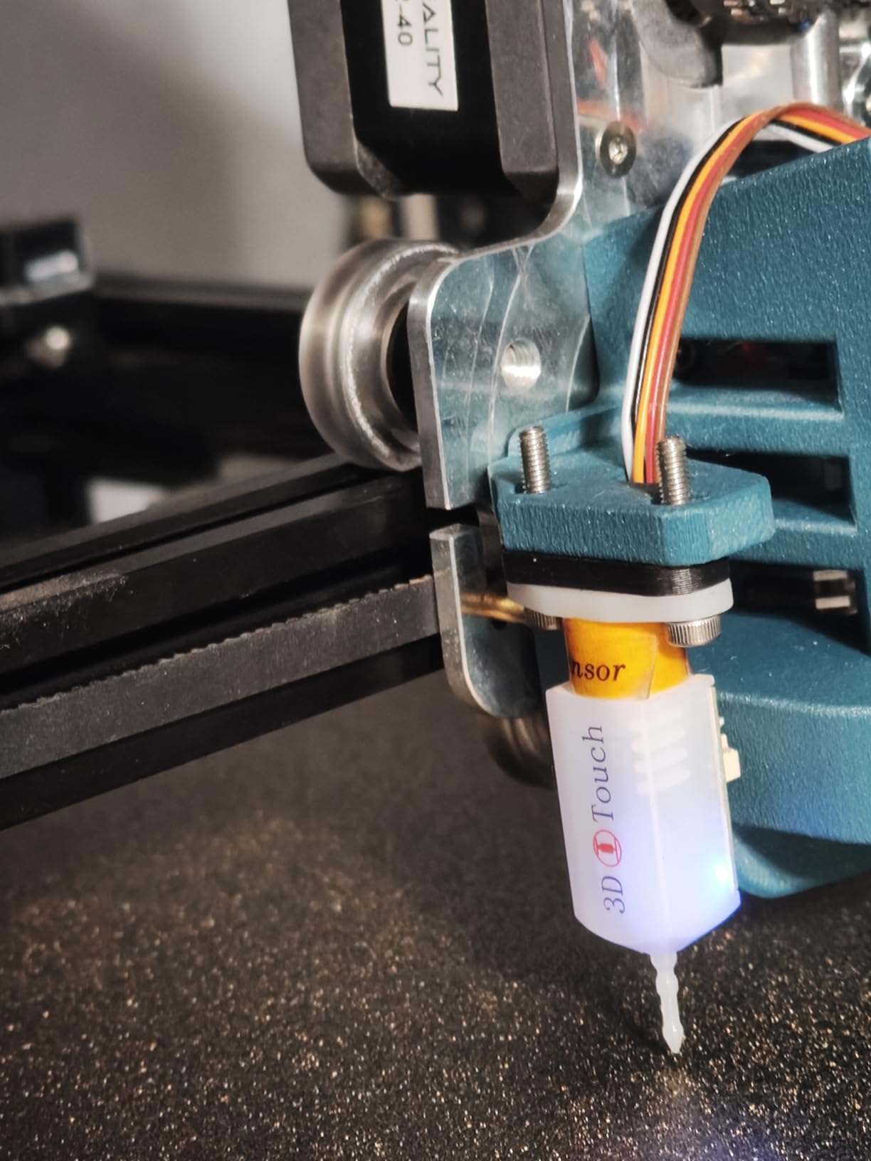 Upgraded 3D Touch V3.2 BL-Touch Replacement incl. 4 Brackets Compatible with Ender-3/3S/3Pro, Ender-5/5S/5Pro,CR-10 and Geeetech 3D Printers Auto Bed Leveling Sensor Kit, +/- 0.005mm Accuracy customer photo 1