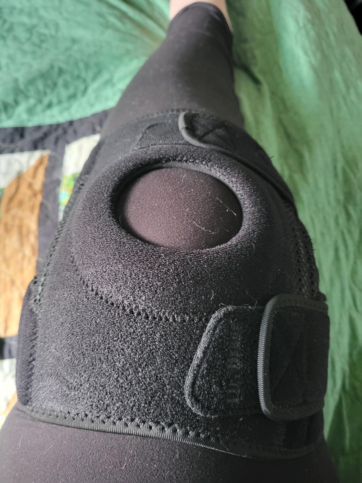 DR. BRACE ELITE Knee Brace with Side Stabilizers & Patella Gel Pads for Maximum Knee Pain Support and fast recovery for men and women - X-Large, Mercury customer photo 2