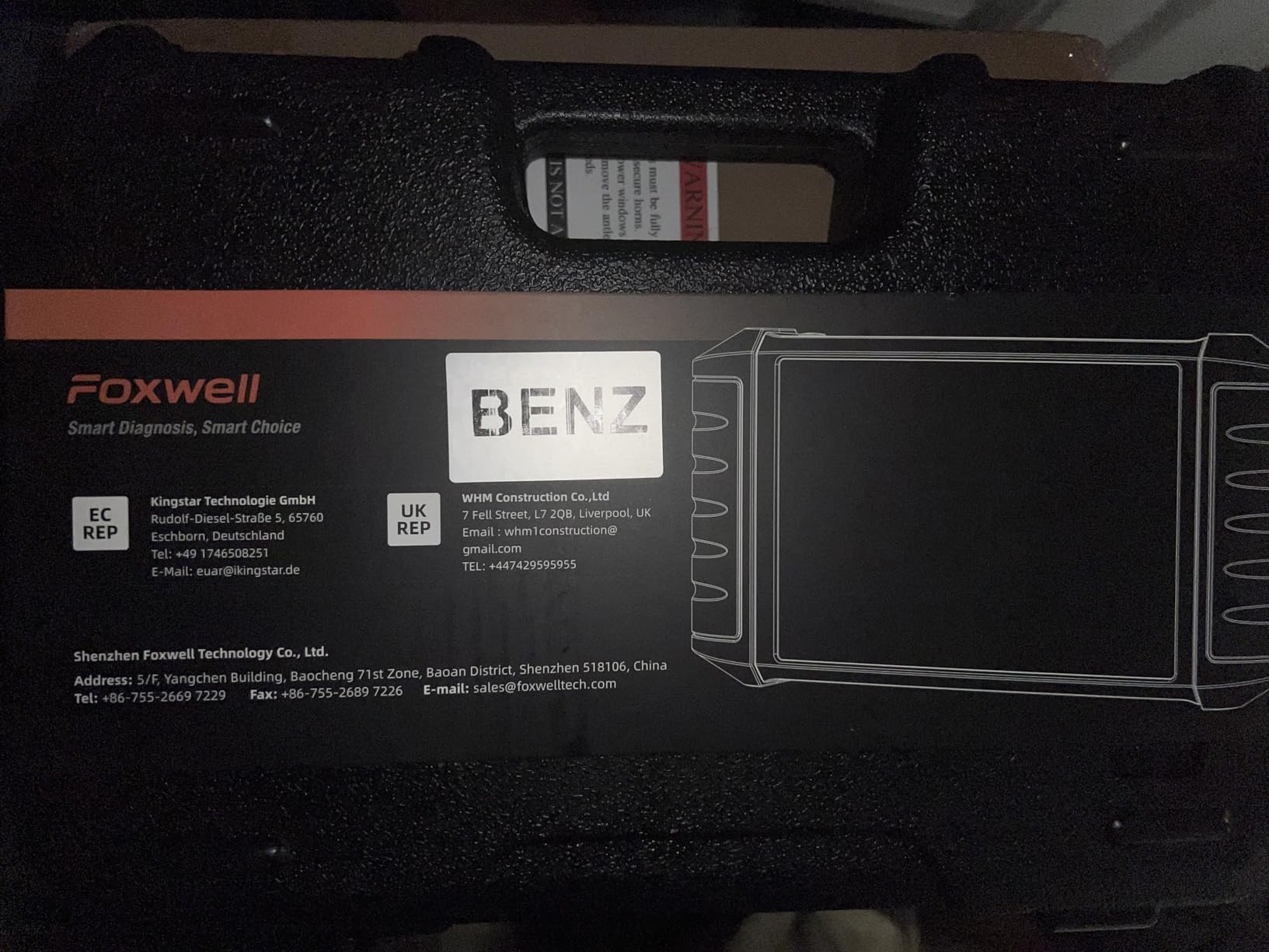 FOXWELL NT710 fit for Mercedes-Benz OBD2 Scanner, Full System Diagnostic Scan Tool, Bidirectional Control, All Free Resets Air Suspension/ABS Bleeding/Oil/SRS/EPB, Code Reader, Auto VIN, WiFi Update customer photo 2