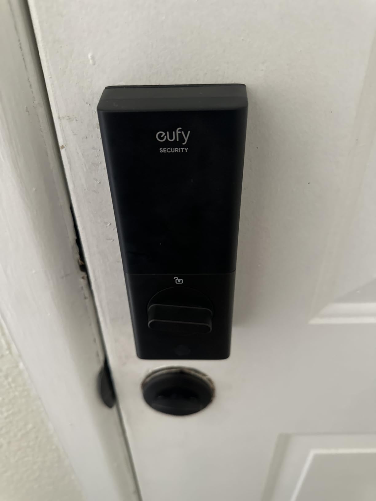 eufy Security Video Smart Lock E330, 3-in-1 Camera+Doorbell+Fingerprint Keyless Entry Door Lock, Smart Built-in Wi-Fi Deadbolt for Front Door, Auto Lock, 8 GB Built-in Storage, Easy Installation customer photo 1