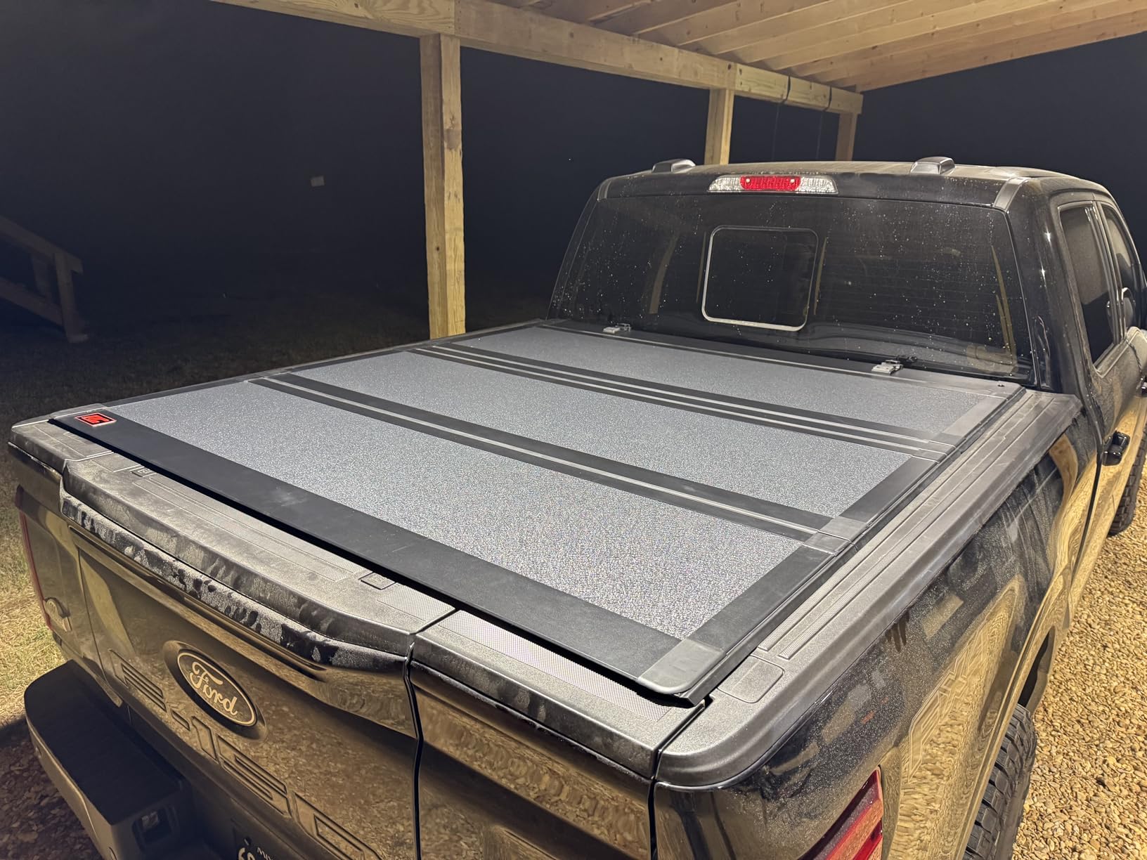 Hard Tri-Fold Truck Bed Tonneau Cover for Ford F-150 (2021-26), Lightning (2022-26) customer photo 2