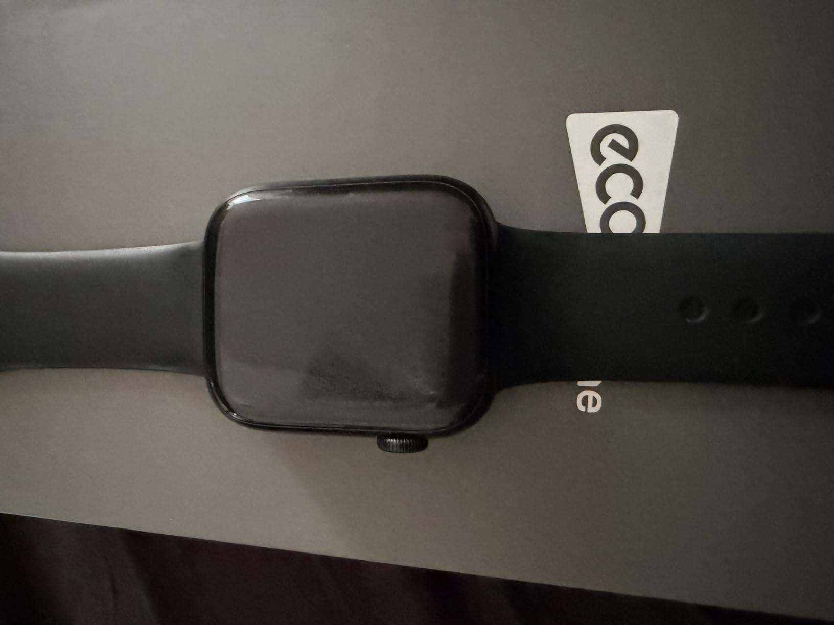 Apple Watch Series 9 [GPS 45mm] Midnight Aluminum Case with Midnight Sport Band M/L (Renewed) customer photo 2