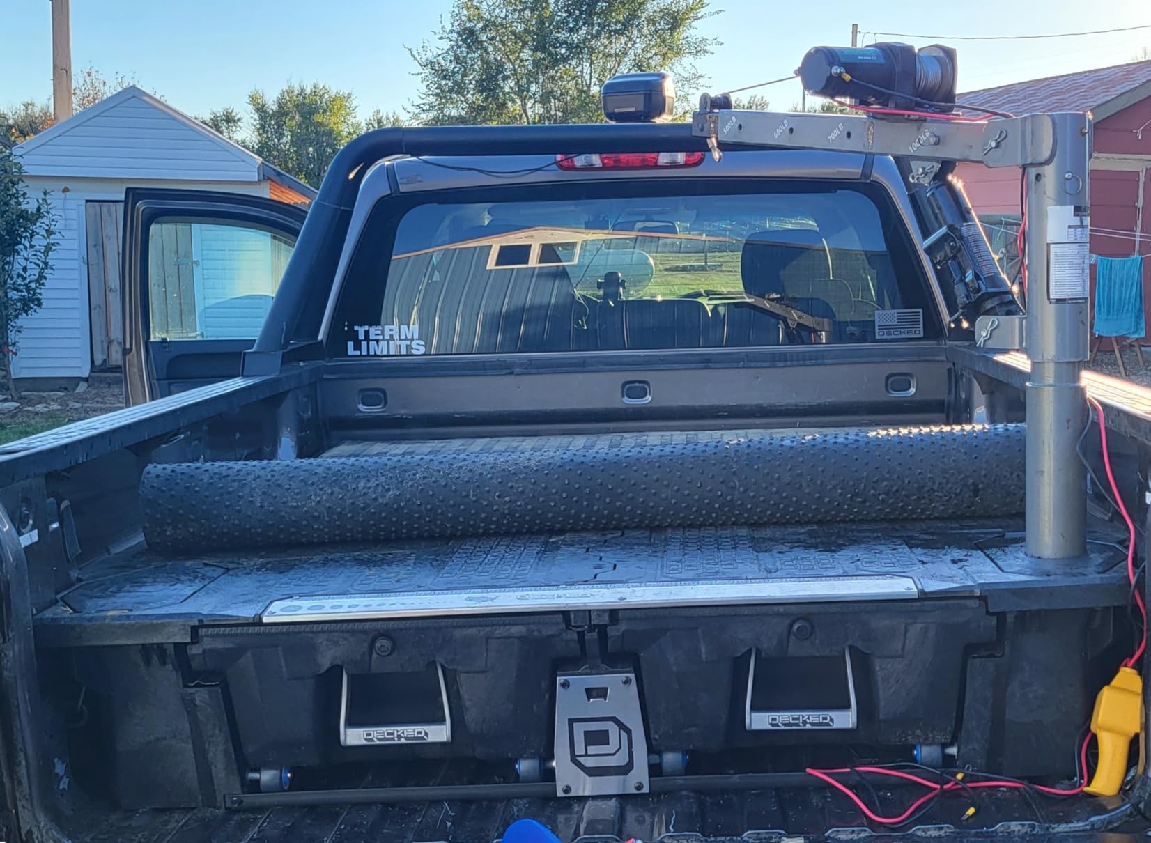 DECKED Truck Bed Storage System Includes System Accessories | Compatible with GMC/Chevy 1500 2019-Current 5'9