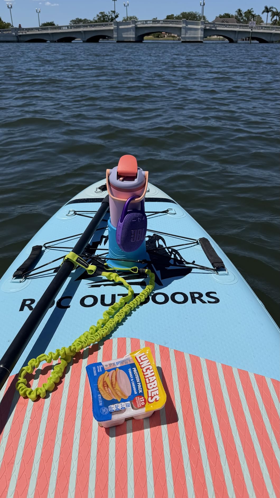 Roc Inflatable Stand Up Paddle Board with Premium SUP Paddle Board Accessories, Wide Stable Design, Non-Slip Comfort Deck for Youth & Adults customer photo 2