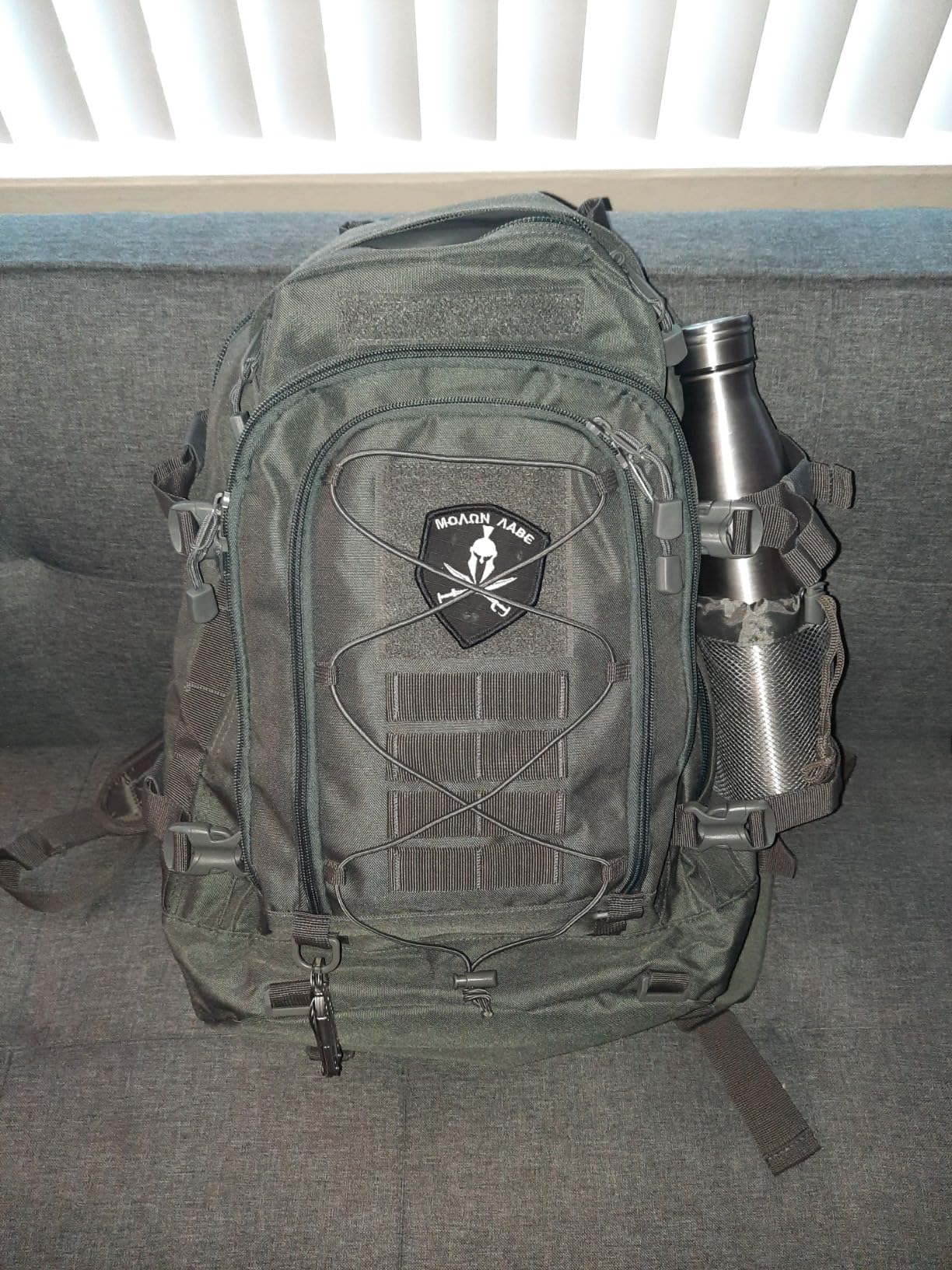 Miramrax Tactical Backpack Military Army Daypack - Assault Pack for Men Molle Backpacks Bug Out Bag 3 Day Pack for Hiking Camping Travel Hunting Rucksack Trekking Coyote customer photo 2