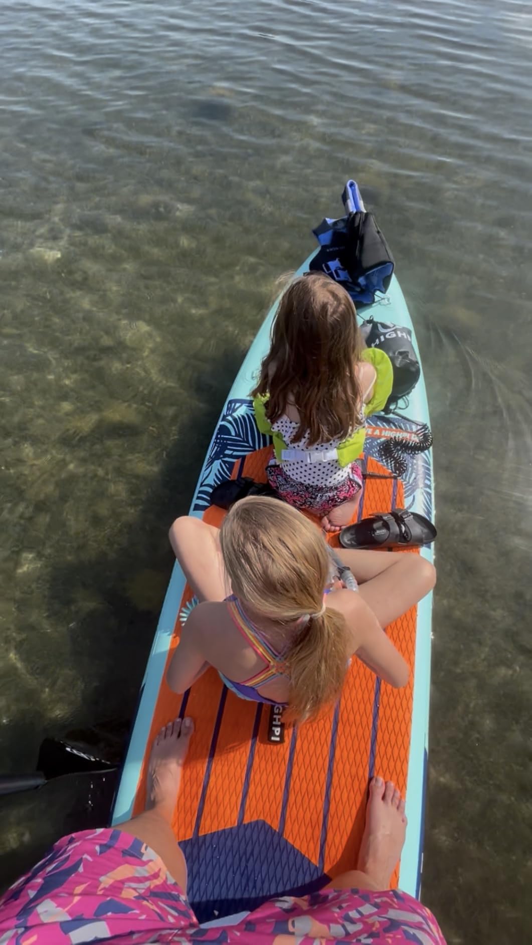 Highpi Inflatable Stand Up Paddle Board for Youth and Adults - Wide Sup with Premium Accessories, Blow Up Paddleboard for Surfing, Fishing, Yoga & More customer photo 1