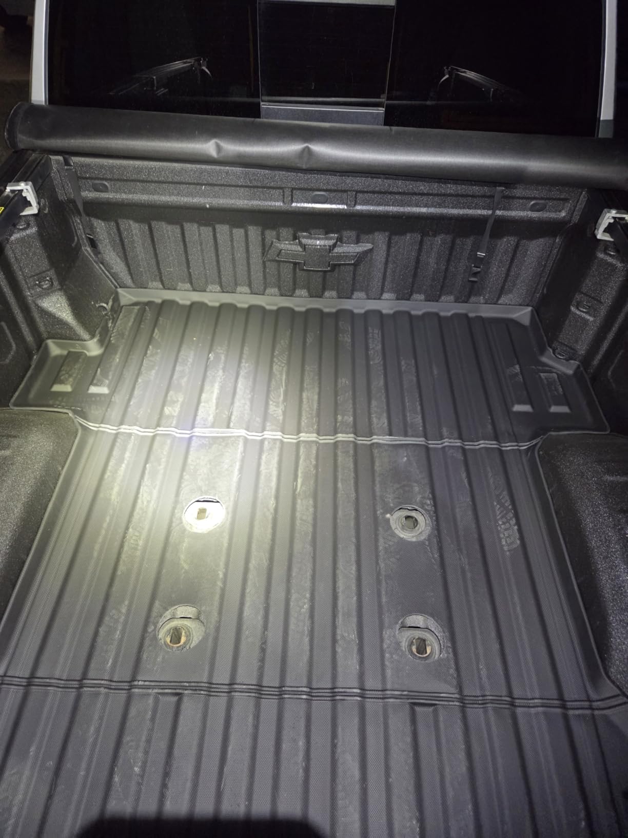 TripleAliners Truck Mat Compatible with 2019-2026 Chevy Silverado/GMC Sierra 1500 5.8FT Accessories, Truck Bed Mat Heavy Duty Custom Fit All Weather Protection TPE Pickup Liner customer photo 1