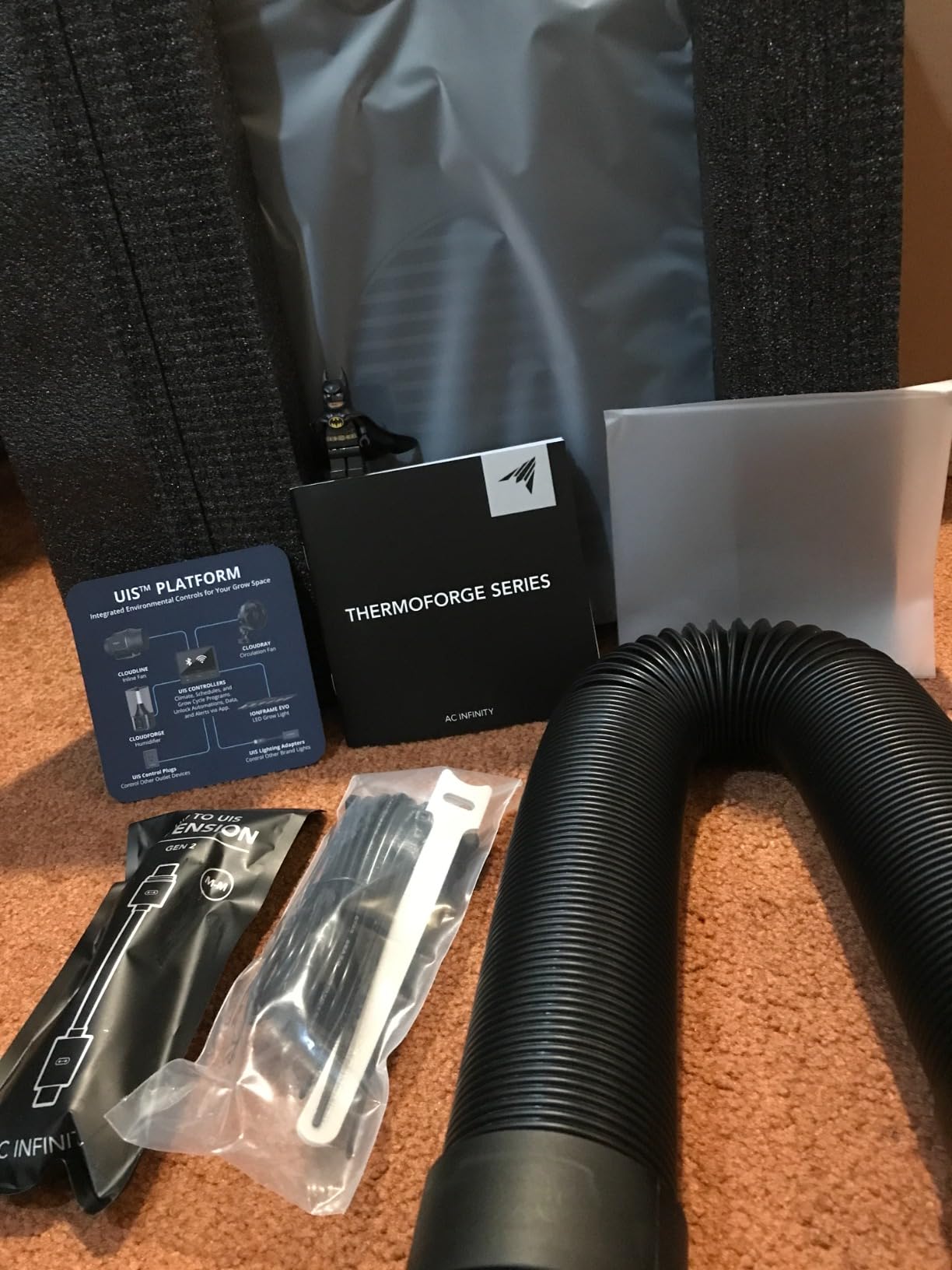 AC Infinity THERMOFORGE T3, Environmental Grow Tent Heater with VPD Temperature Controller, 10-Level PTC Heating and Included Extension Hose for Tents, Rooms, Greenhouses customer photo 2