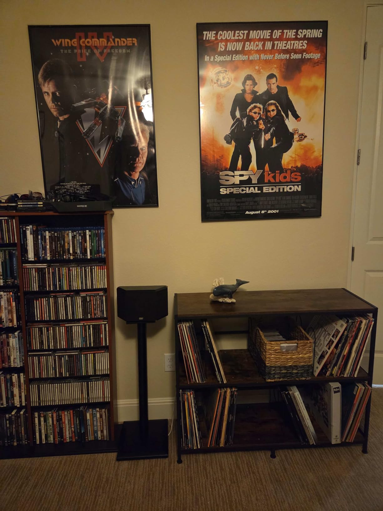 3-Tier Vinyl Record Storage: Vintage Player Table with Spacious Storage - Up to 450 Records, Turntable Stand with Adjustable Dividers, Extra Top Surface for Audio Equipment customer photo 1