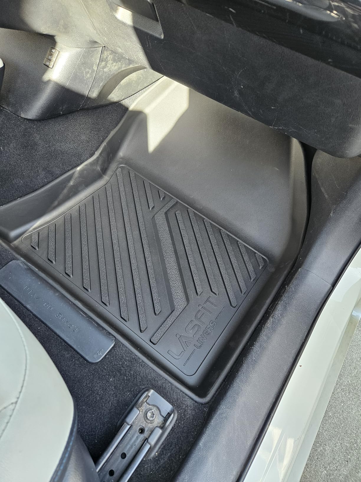 LASFIT Floor Mats for Toyota Tacoma 2024 2025 2026 Double Cab Auto Tran (Not fit Hybrid) All Weather Floor Liner for Tacoma TRD/SR/SR5/limited TPE Custom Fit Car Mats Front&Rear 2 Row Mats customer photo 1