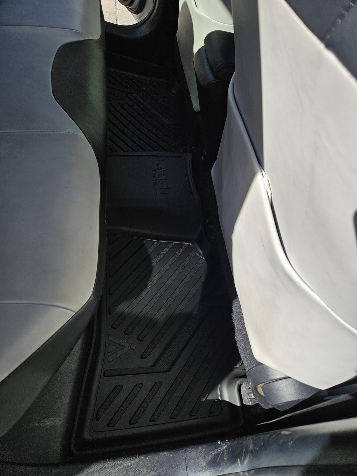 LASFIT Floor Mats for Toyota Tacoma 2024 2025 2026 Double Cab Auto Tran (Not fit Hybrid) All Weather Floor Liner for Tacoma TRD/SR/SR5/limited TPE Custom Fit Car Mats Front&Rear 2 Row Mats customer photo 2