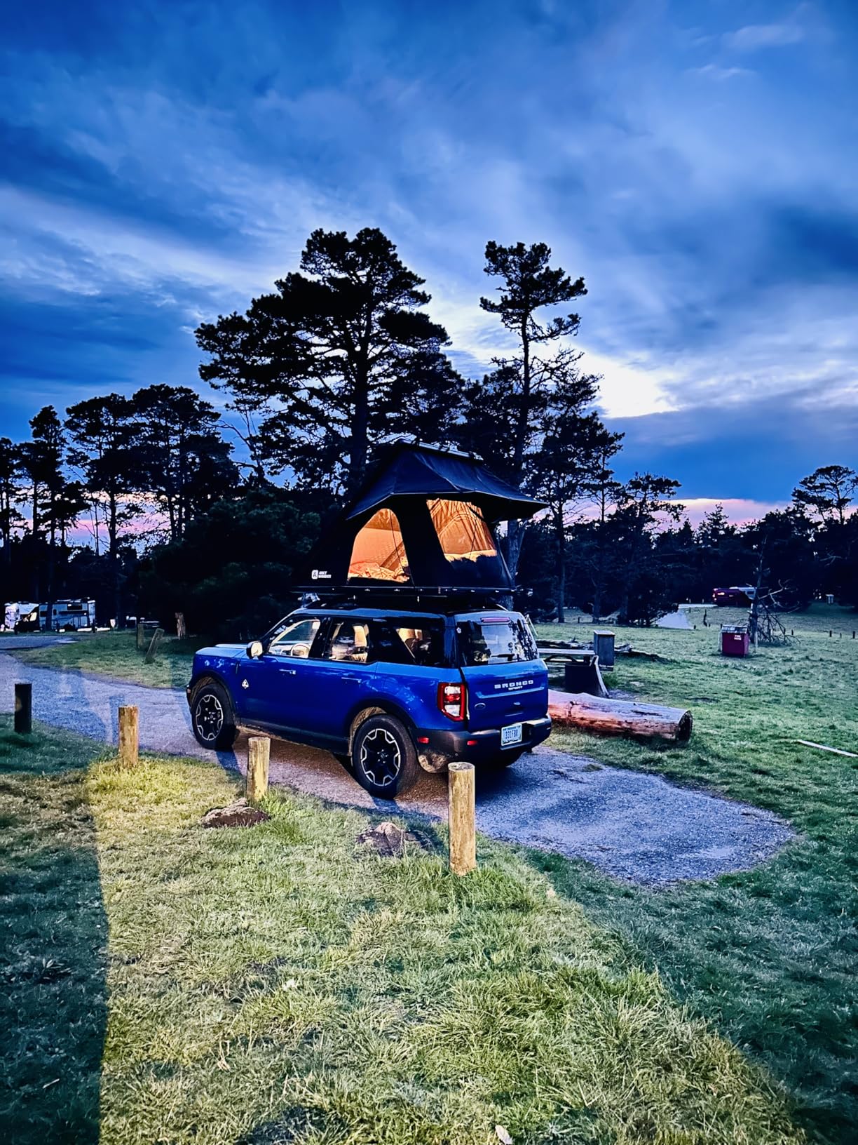 Rooftop Tent Hard Shell, Solar Panel Roof top Tent Hardshell, pop up Rooftop Camping for Jeep Truck Car SUV Van Wrangler. customer photo 1