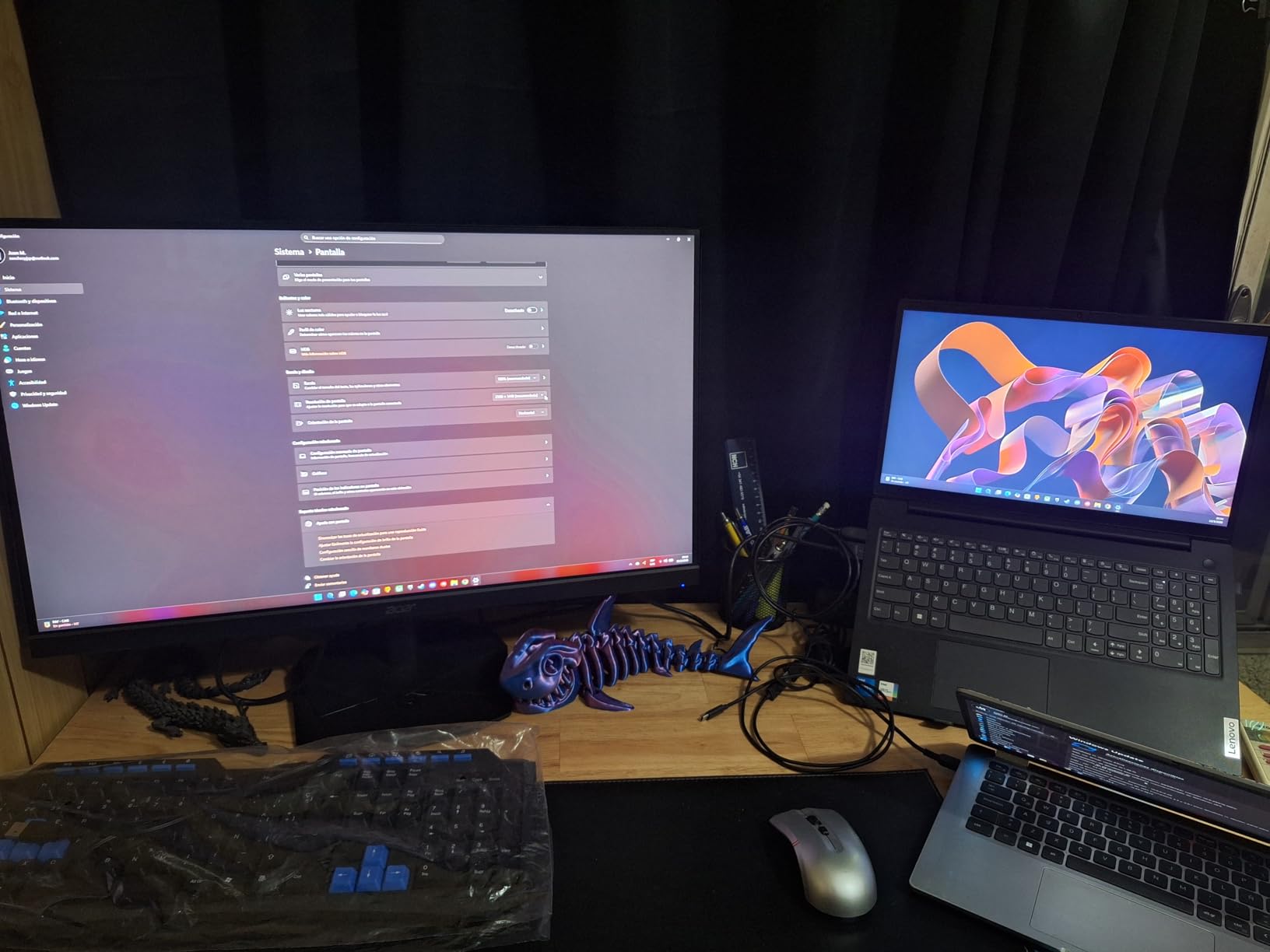 Acer Nitro 27 Inch QHD 2560 x 1440 IPS Gaming Monitor | AMD FreeSync | Up to 180Hz | HDR 10 customer photo 2