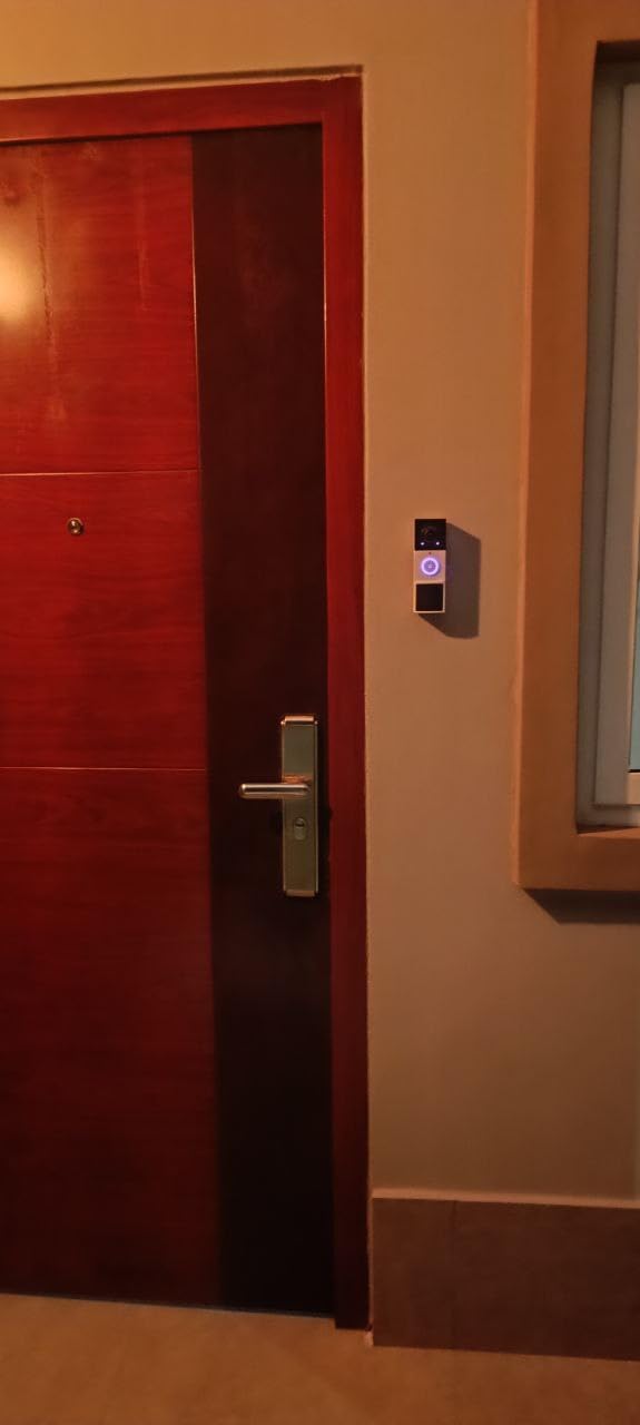 Tapo 2K Wireless Smart Video Doorbell with Chime - 160° Ultra-Wide View,Person Detection, Ring Call, 2-Way Audio, Subscription-Free Local Storage/Optional Cloud, Motion Only Alert, D210 customer photo 2