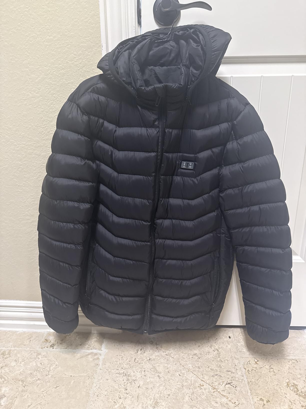 Heated Jackets for Women, 9 Heating Areas With 10000mAh Power Bank, Winter Warm Outdoor Ski Coat customer photo 2