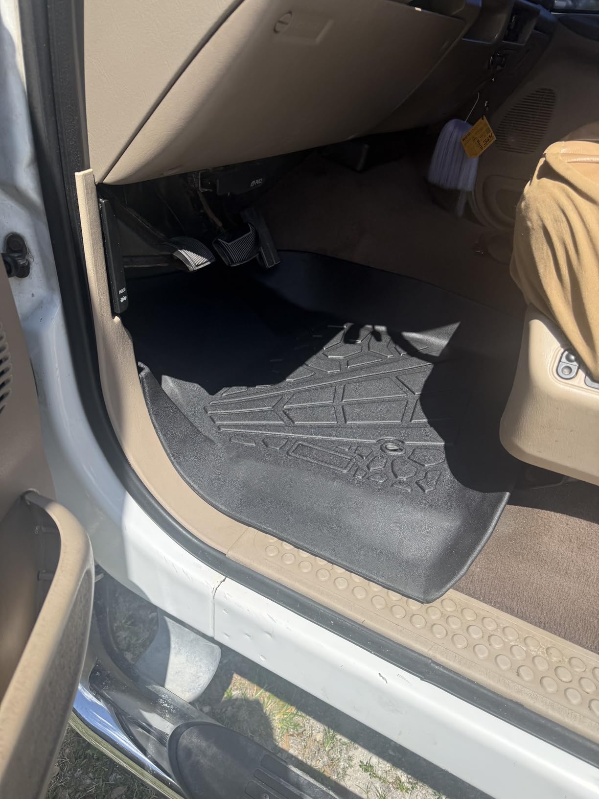 KARPAL Floor Mats for 2015-2025 2026 Ford F-150 SuperCrew (Includes 2022-2026 Lightning), Custom Fit TPE All Weather Ford F150 Accessories 1st & 2nd Row Floor Liner customer photo 1
