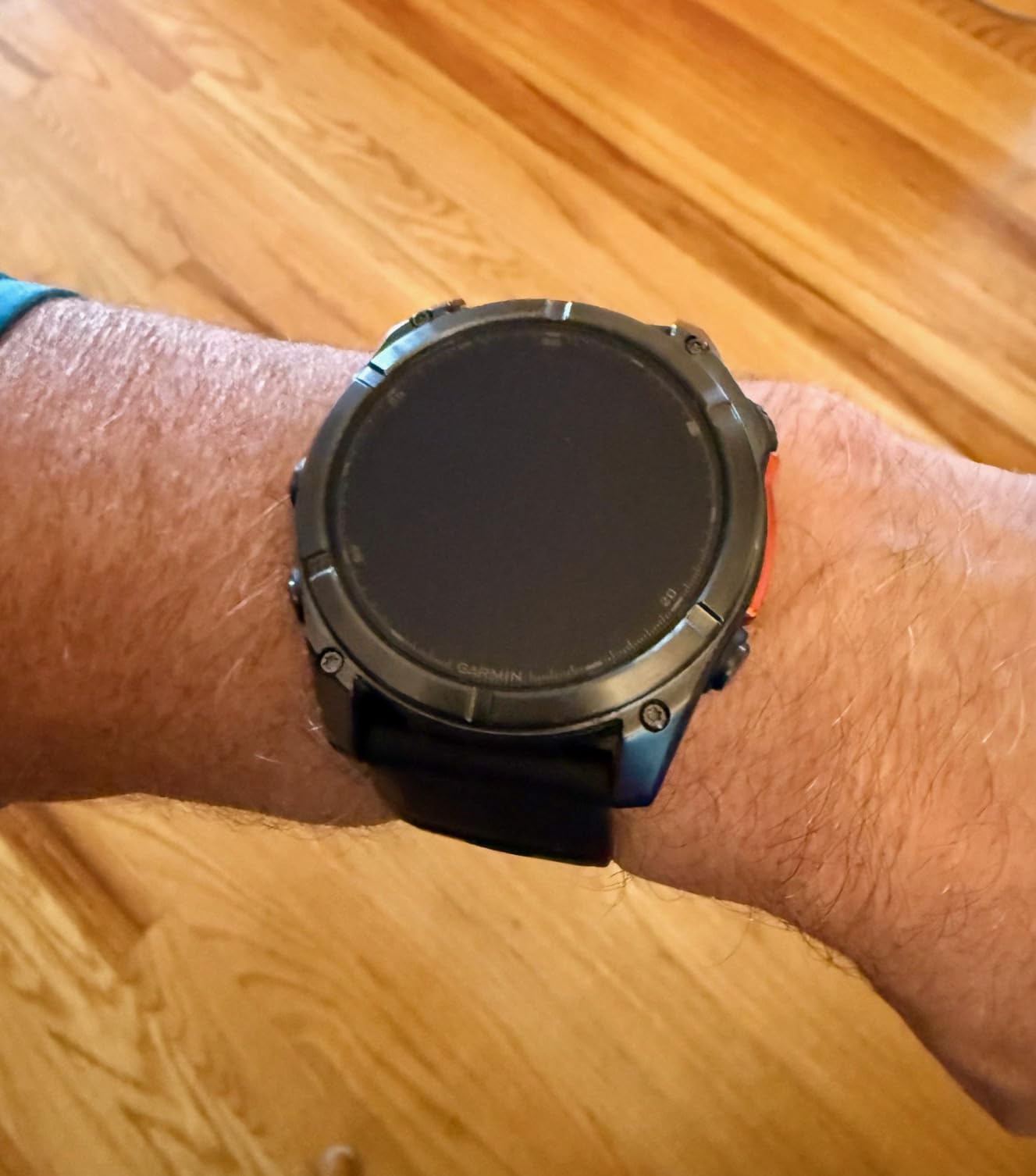 Garmin fēnix 8 - 47mm, AMOLED, Premium Multisport GPS Smartwatch, Long-Lasting Battery Life, Dive-Rated, Built-in LED Flashlight, Slate Gray with Black Band customer photo 2