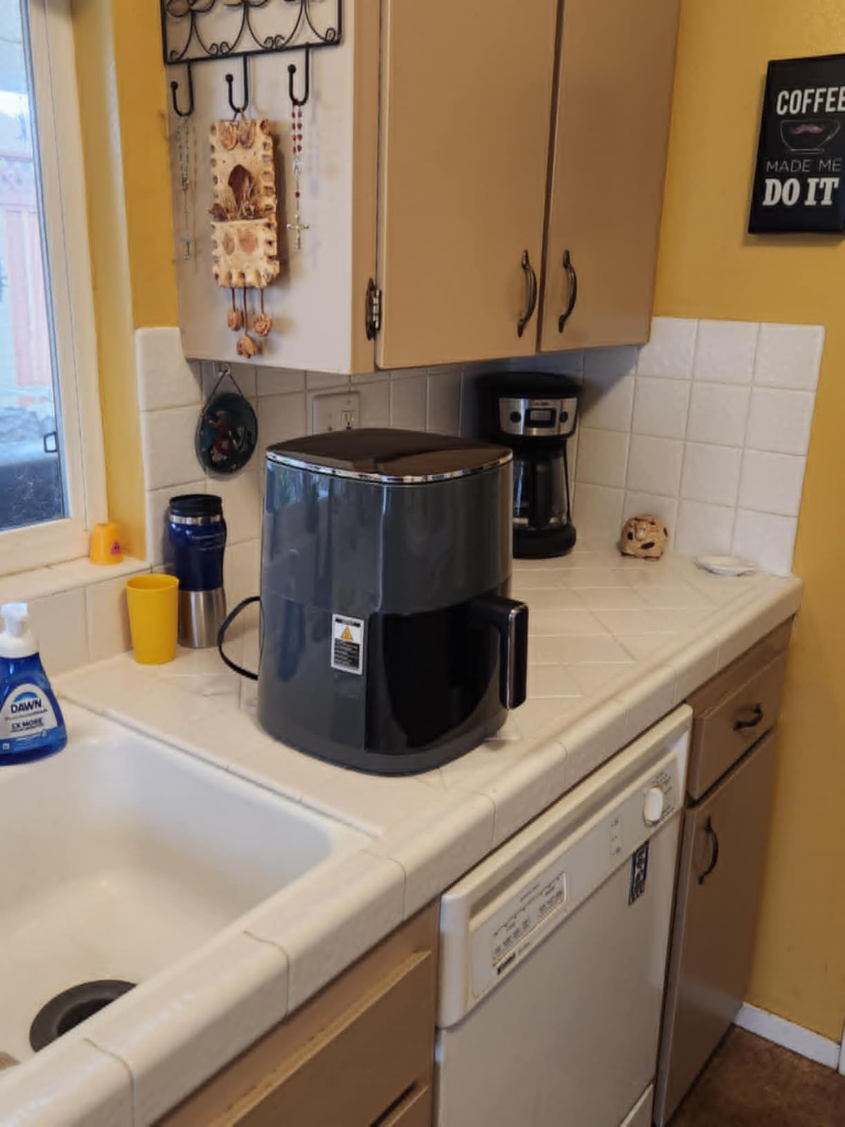 DEIME Air Fryer, Small Digital 3 Qt Airfryer customer photo 1
