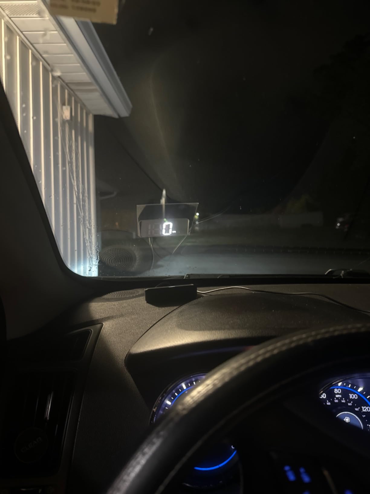 AZIJYV Heads Up Display for Cars, Digital Speedometer for Car M2,Speedometer for Car with Speed, Automatic Light Sensing,Mile Speed Unit Display,Suitable for All Car Models customer photo 1