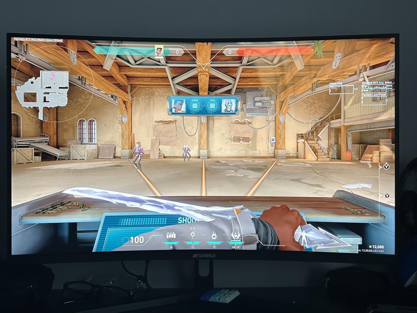 SANSUI 32 Inch Curved 240Hz Gaming Monitor High Refresh Rate, FHD 1080P Gaming PC Monitor HDMI DP1.4, Curved 1500R, 1Ms MPRT, HDR,Metal Stand,VESA Compatible(DP Cable Incl.) customer photo 1