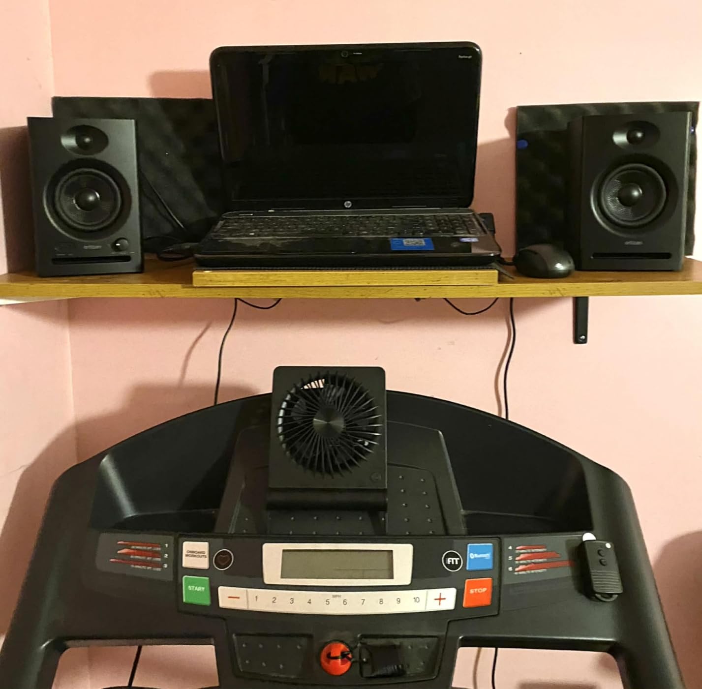 Ortizan C7 Dual-Mode 2.0 Studio Monitors, Active Monitor Speakers for Near Field Music Production, Bluetooth 5.3 Wireless Computer PC Monitor Gaming Bookshelf Speakers(Pair, Black) customer photo 1