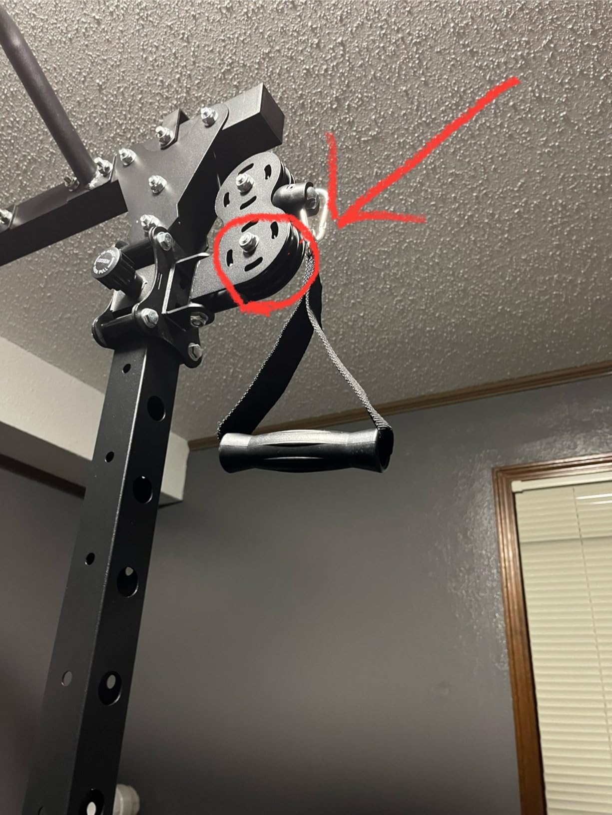 MAJOR FITNESS Drone1 Power Cage - Multi-Function Power Rack for Home Gym customer photo 1