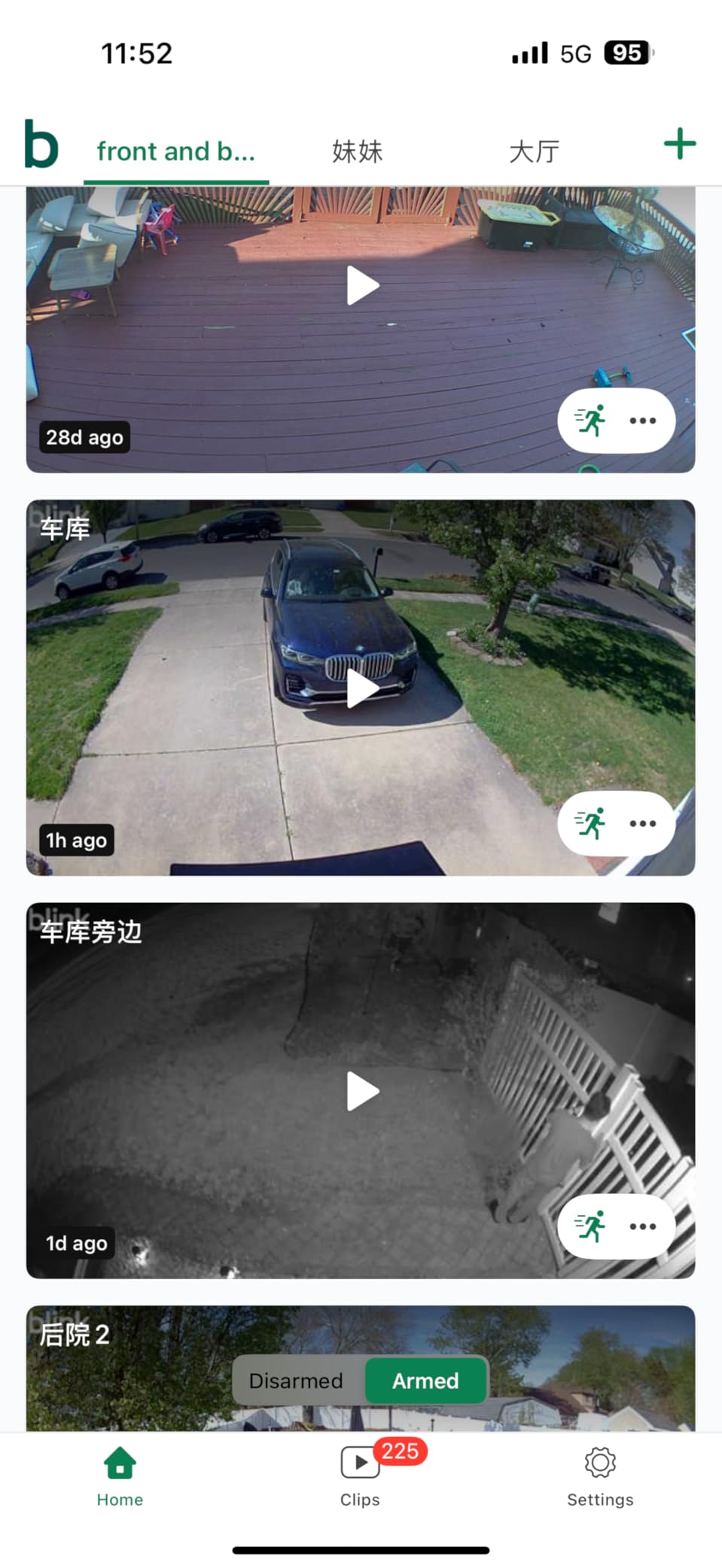 Blink Outdoor 4 - Wireless smart security camera, two-year battery life, 1080p HD day and infrared night live view, two-way talk. Sync Module Core included - 3 camera system customer photo 2