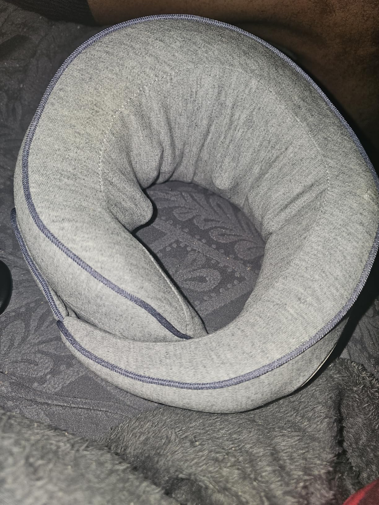 CILI Cordless Neck Massager Pillow with Heat, Shiatsu Neck Massager for Pain Relief Deep Tissue, Heated Massage Pillow for Travel customer photo 2