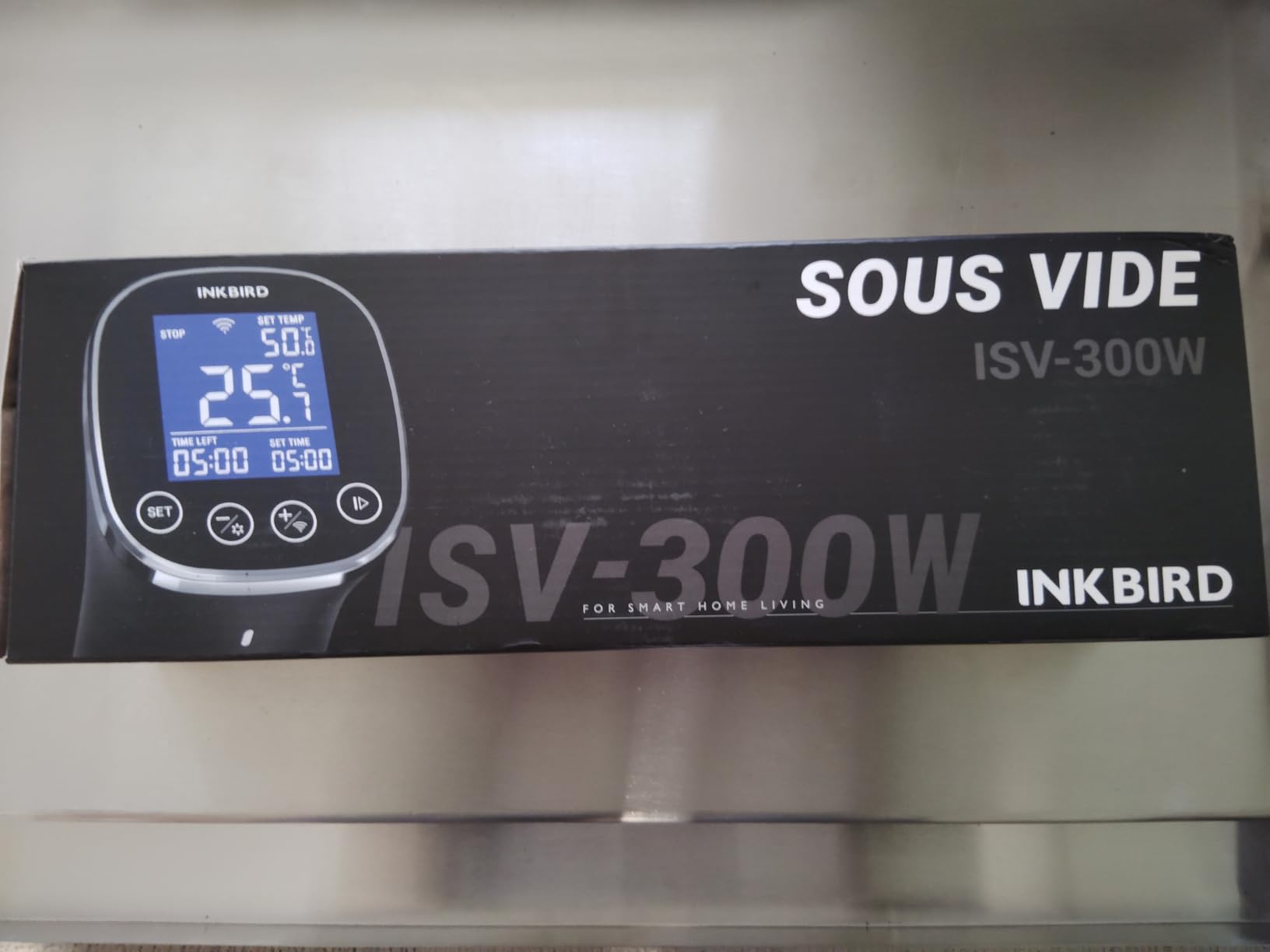 INKBIRD WiFi Immersion Circulator for Sous Vide, IPX7 Waterproof 1000W Sous Vide Cooker, Accurate Sous Vide Machine with Free App Recipes, Stainless Steel Immersion Cooker & Sous Vide Circulator customer photo 1