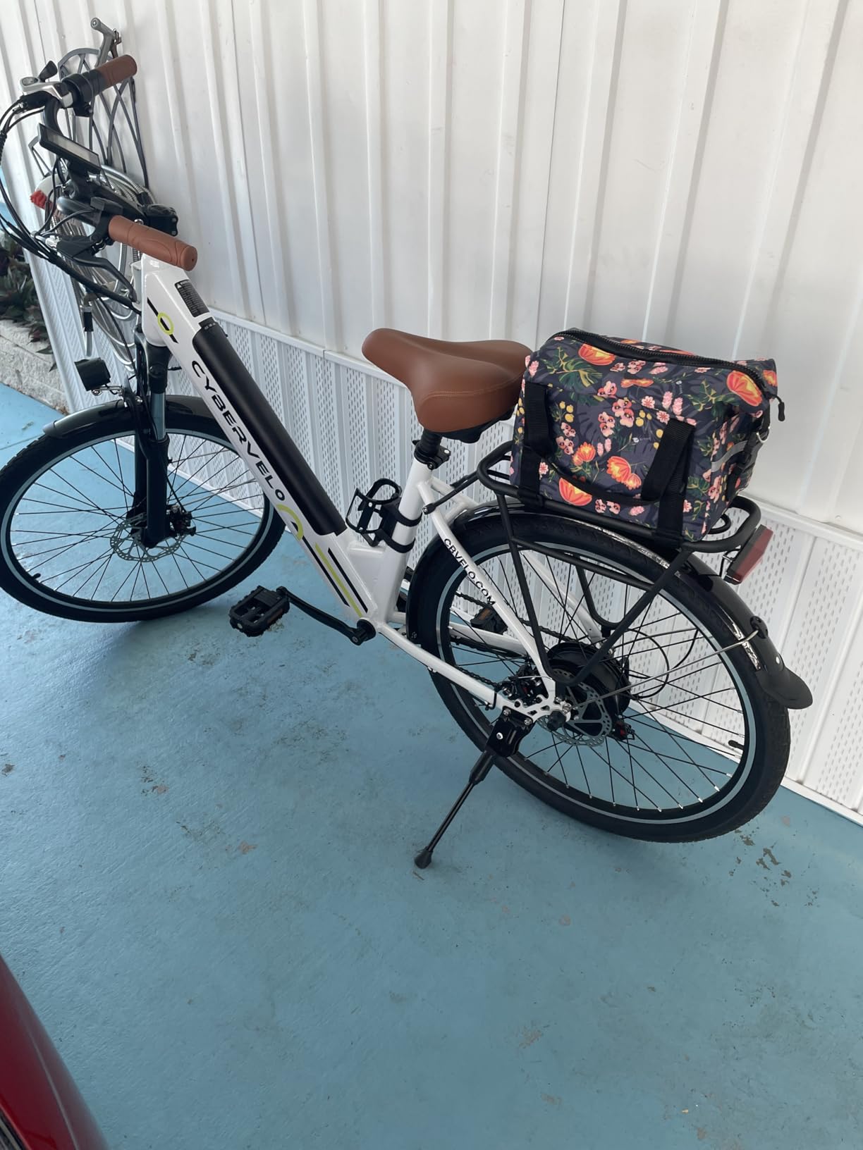 Cybervelo 1000 Peak Electric Bike for Adults,up 80 Miles Removable Battery Ebike, 26