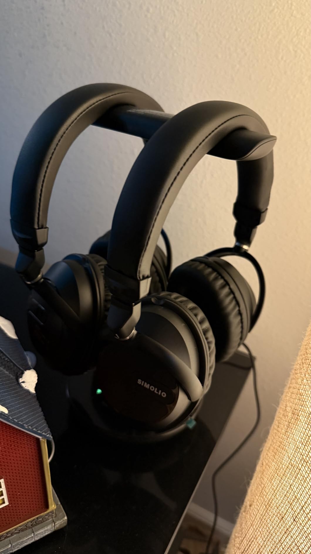 SIMOLIO 737D Plus Wireless Headphones for TV Watching with Cinema and Clear Dialog Modes, Volume Boosted Dual Headphones Bluetooth for Seniors, No Delay, TV & Bluetooth Mode, 164FT/50M customer photo 2