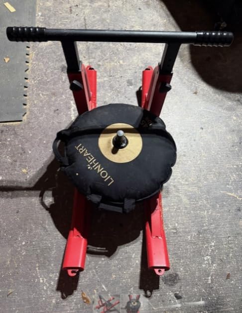 Weight Sled, Heavy-Duty Push Pull Sled, Adjustable Height Handle customer photo 2