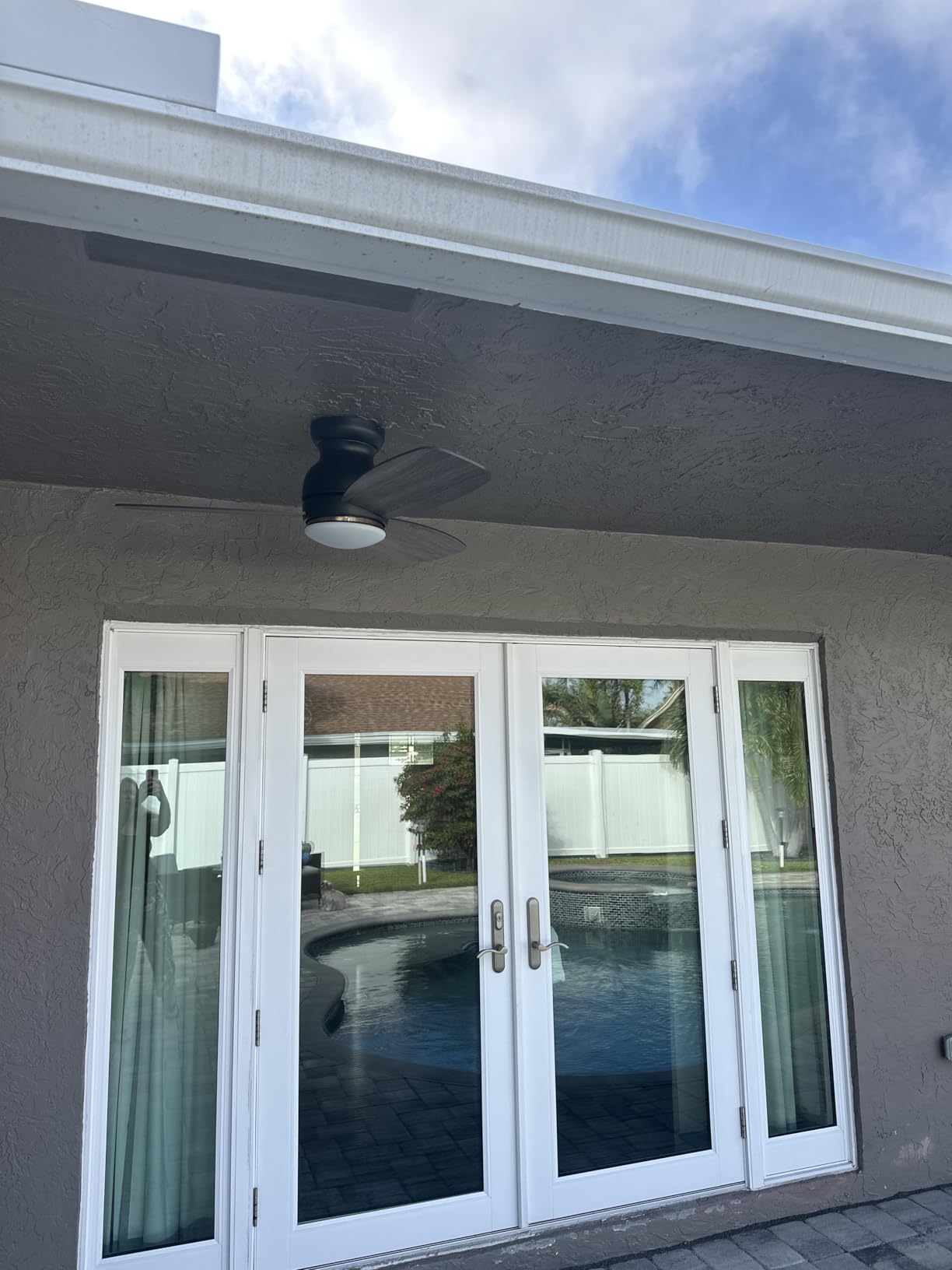 Carro Ceiling Fan with Lights, Indoor & Outdoor Ceiling Fan, 44