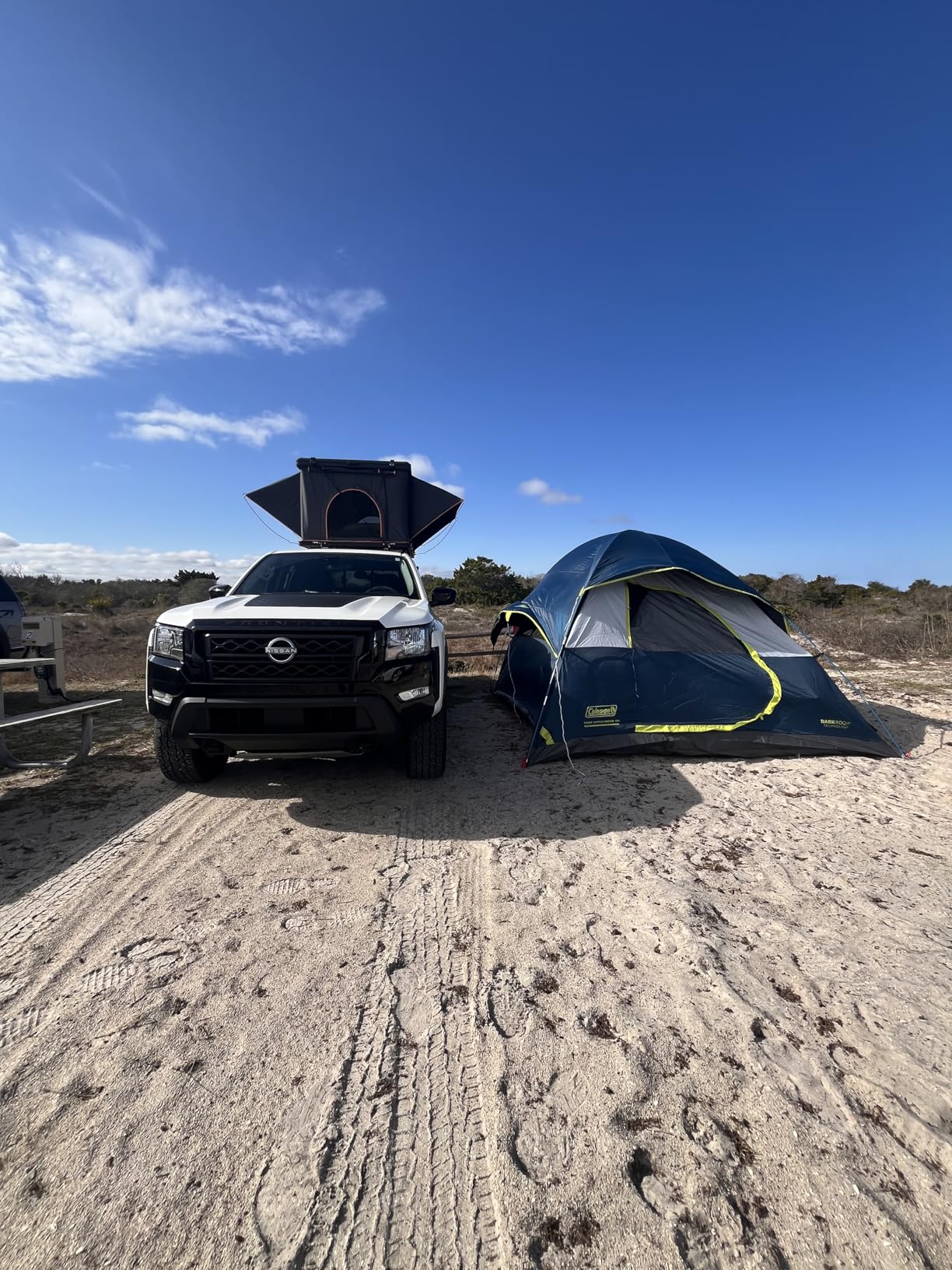 Aluminum Rooftop Tent Hard Shell with Winter Insulation, Pop Up 2 Person Roof Top Hardshell for Camping Truck Van Suitable for Jeep SUV Car customer photo 2