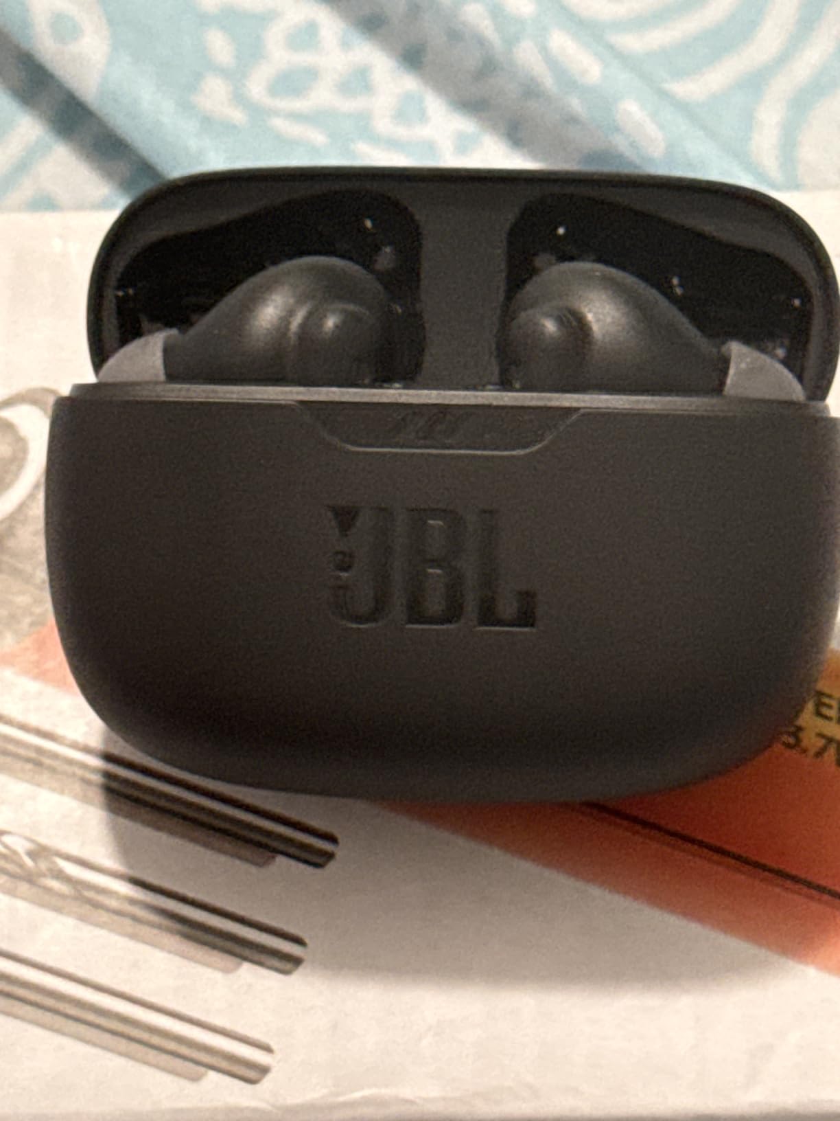 JBL Vibe Beam 2 - True Wireless Noise Cancelling Earbuds with JBL Pure Bass Sound & Smart Ambient technology, 4mics for crisp, clear calls, up to 40Hrs of Playback, IP54 Dust & Water resistant (Black) customer photo 1