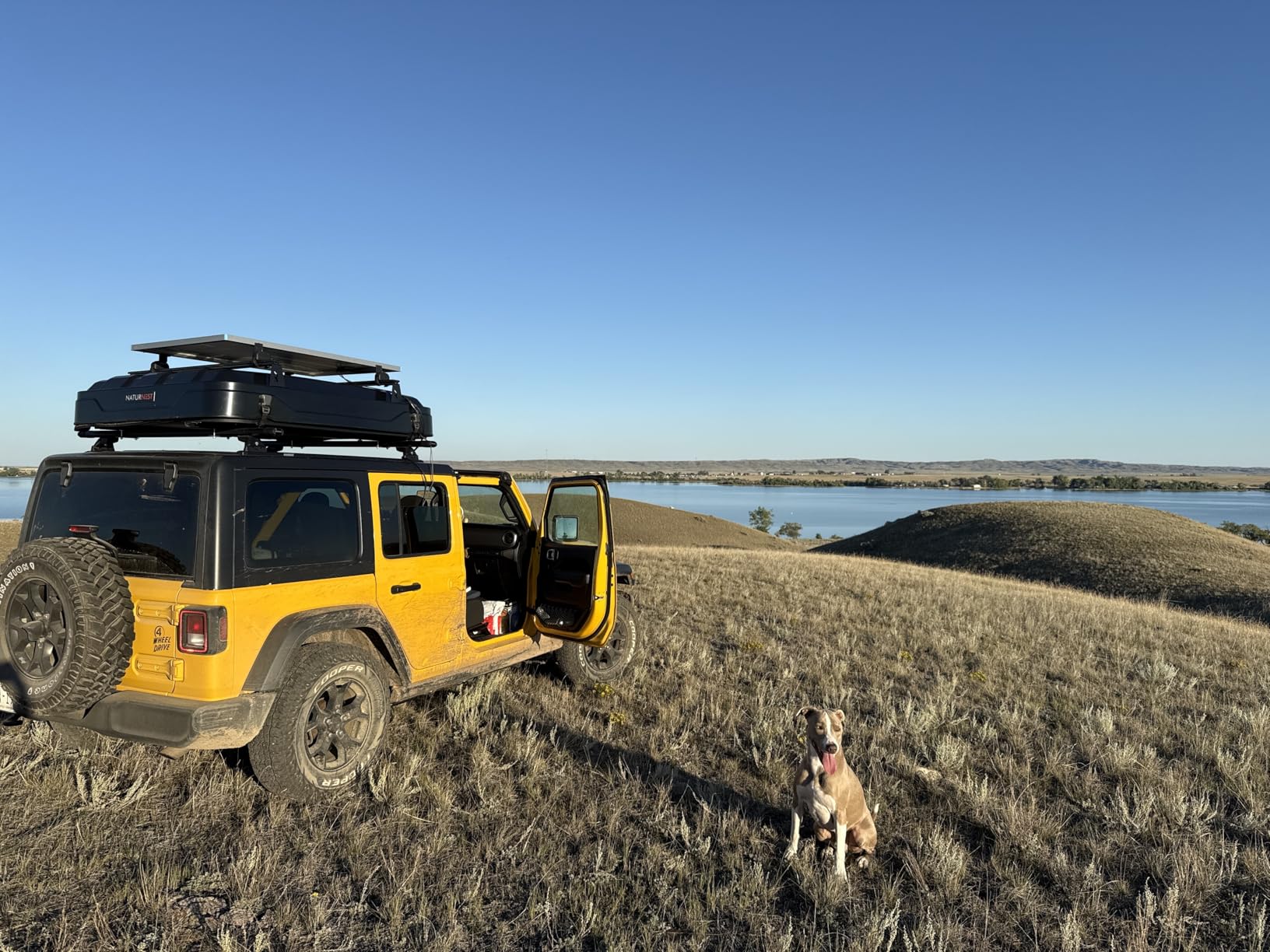 Naturnest Rooftop Tent Hard Shell, Easy Set Up Pop Up Large Tent for 2-3 Person Camping - Sirius 1 Plus customer photo 2