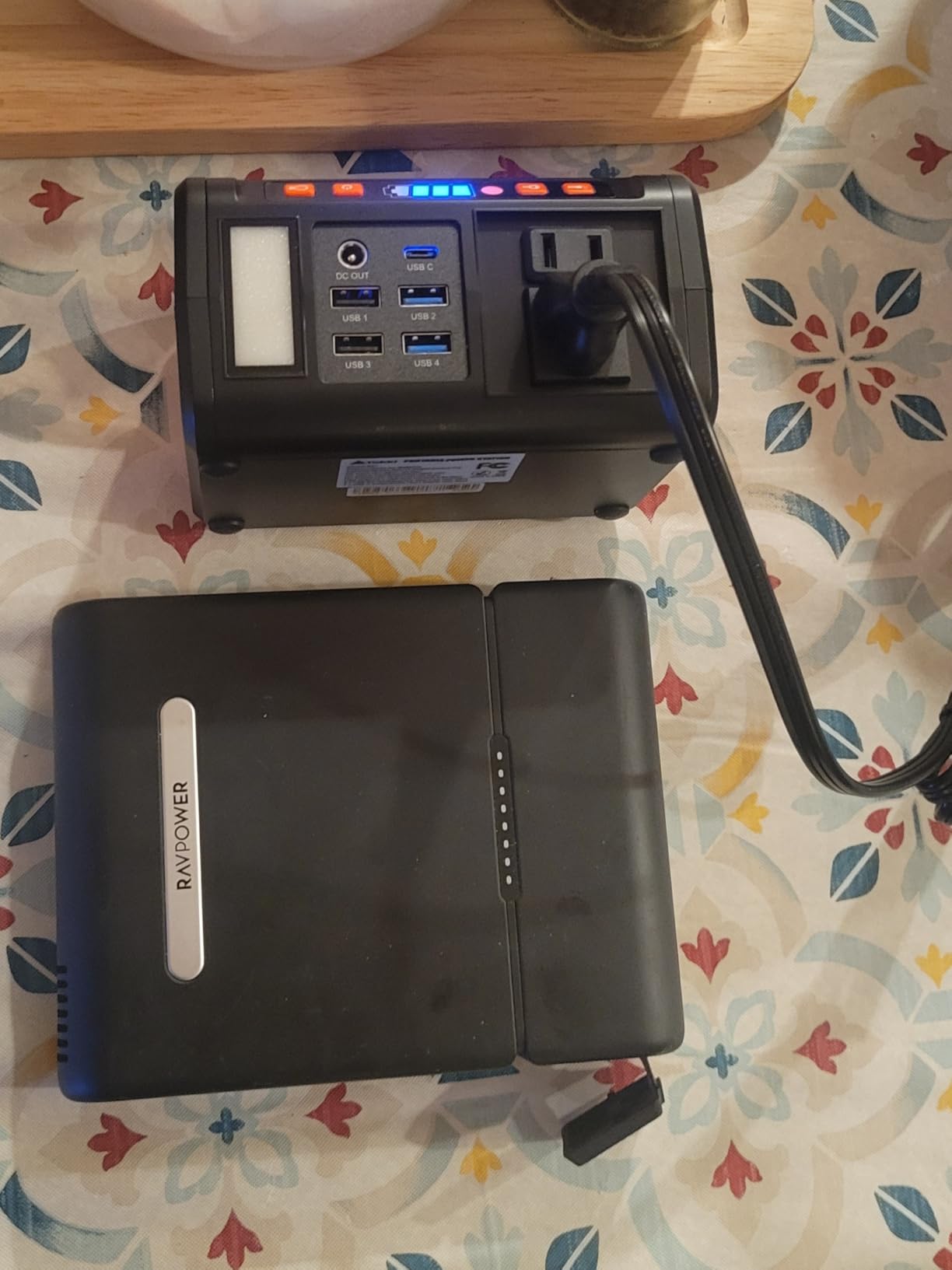 Takki 250W Portable Power Station 222Wh Camping Backup Lithium Battery with Pure Sine Wave AC Outlet 110V Solar Generator for Camping CPAP Home Use Backup Emergency Laptop customer photo 1