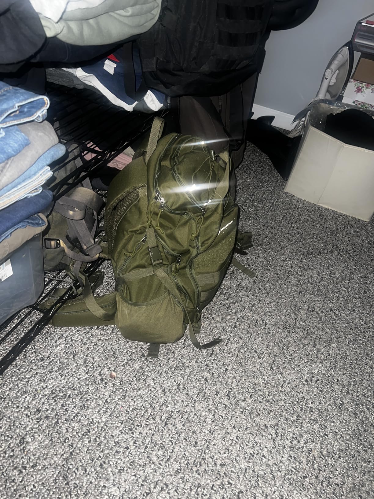 Maelstrom Tactical Backpack for Men, Water Resistant 40L Military Backpack, for Hiking, Camping, Gym with Molle System (Khaki) customer photo 1