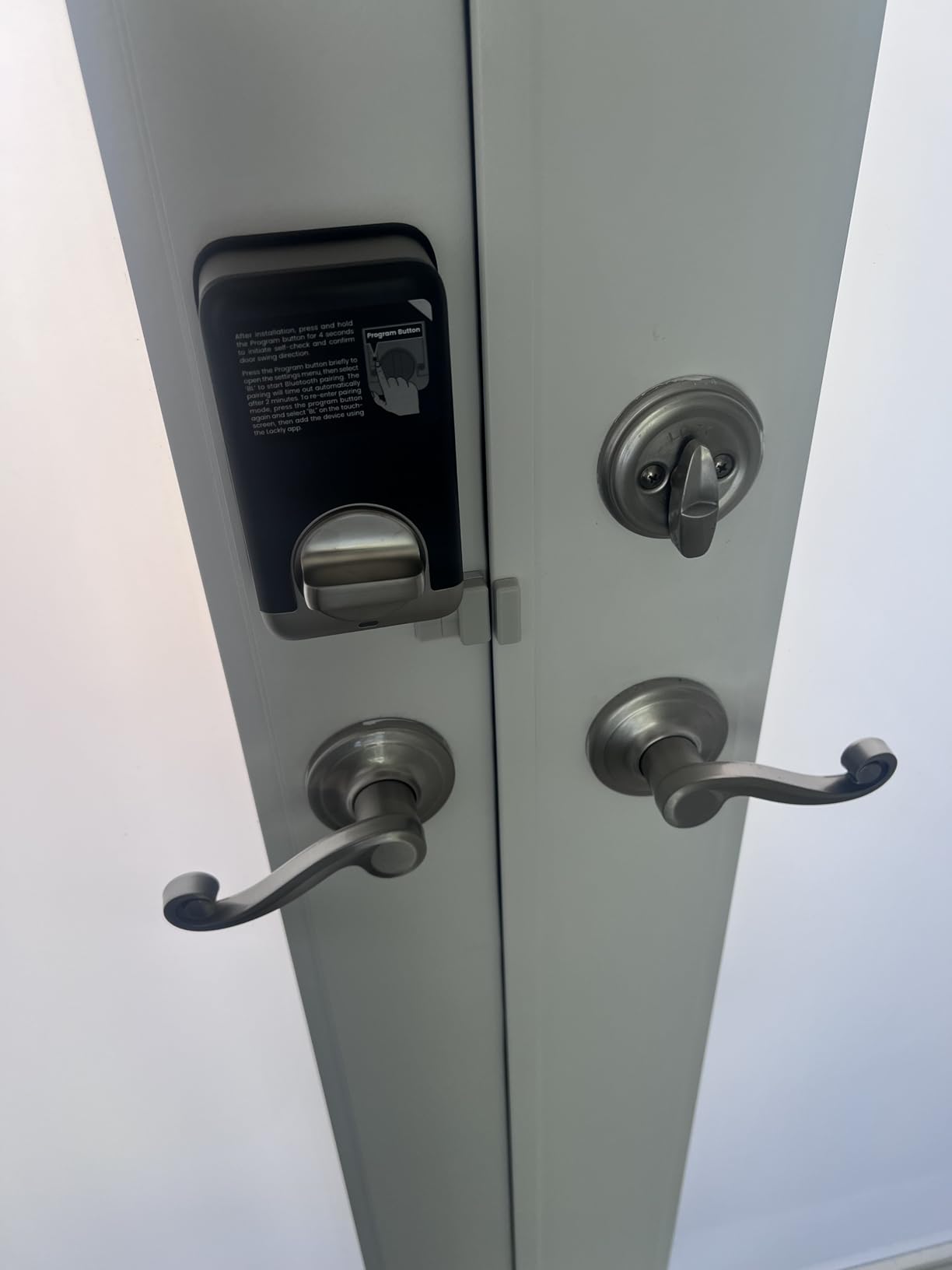 Lockly Secure Pro (Latest Version), Smart Lock with Built-in Wi-Fi, New-Gen Fingerprint Door Lock, Keyless Entry Deadbolt, PIN Genie Keypad, Auto Lock, App Remote Control, Easy Installation customer photo 1